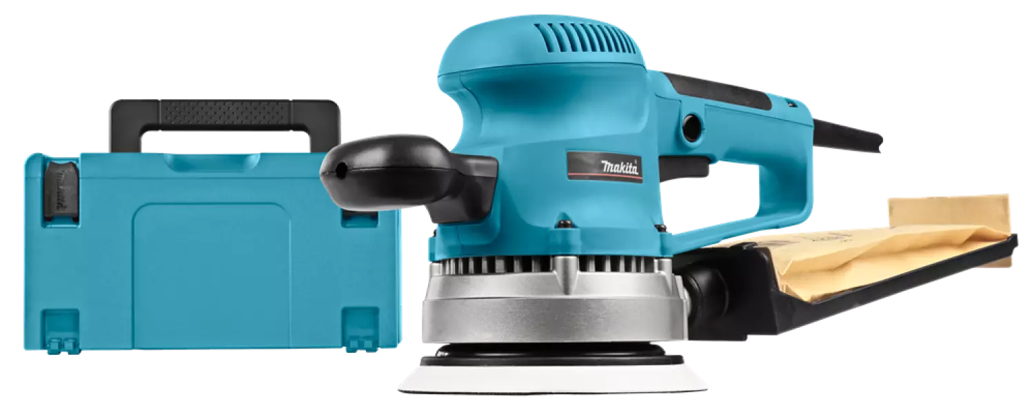 Makita BO6030JX Ponceuse excentrique dans coffret MAKPAC -310W - 150 mm-image