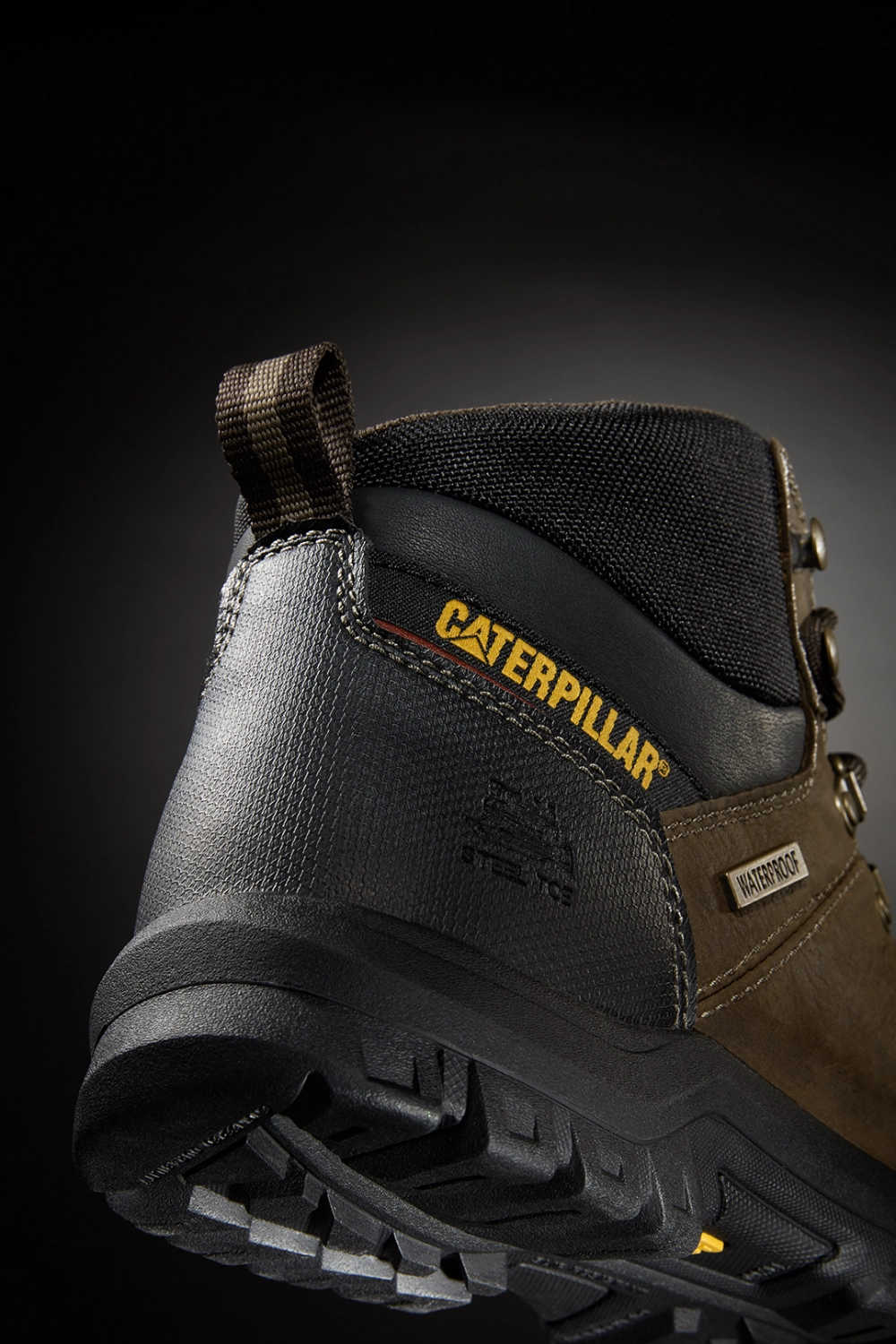 Caterpillar Framework Chaussure de sécurité S3 Seal Marron - Taille 47 - UK 13