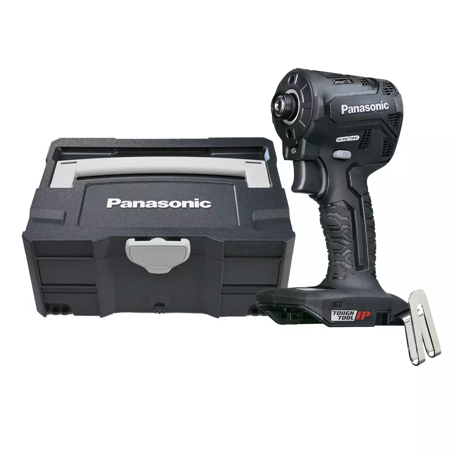 Panasonic EY1PD1XT Perceuse à percussion compacte sans fil 18V en T-LOC - sans charbon-image