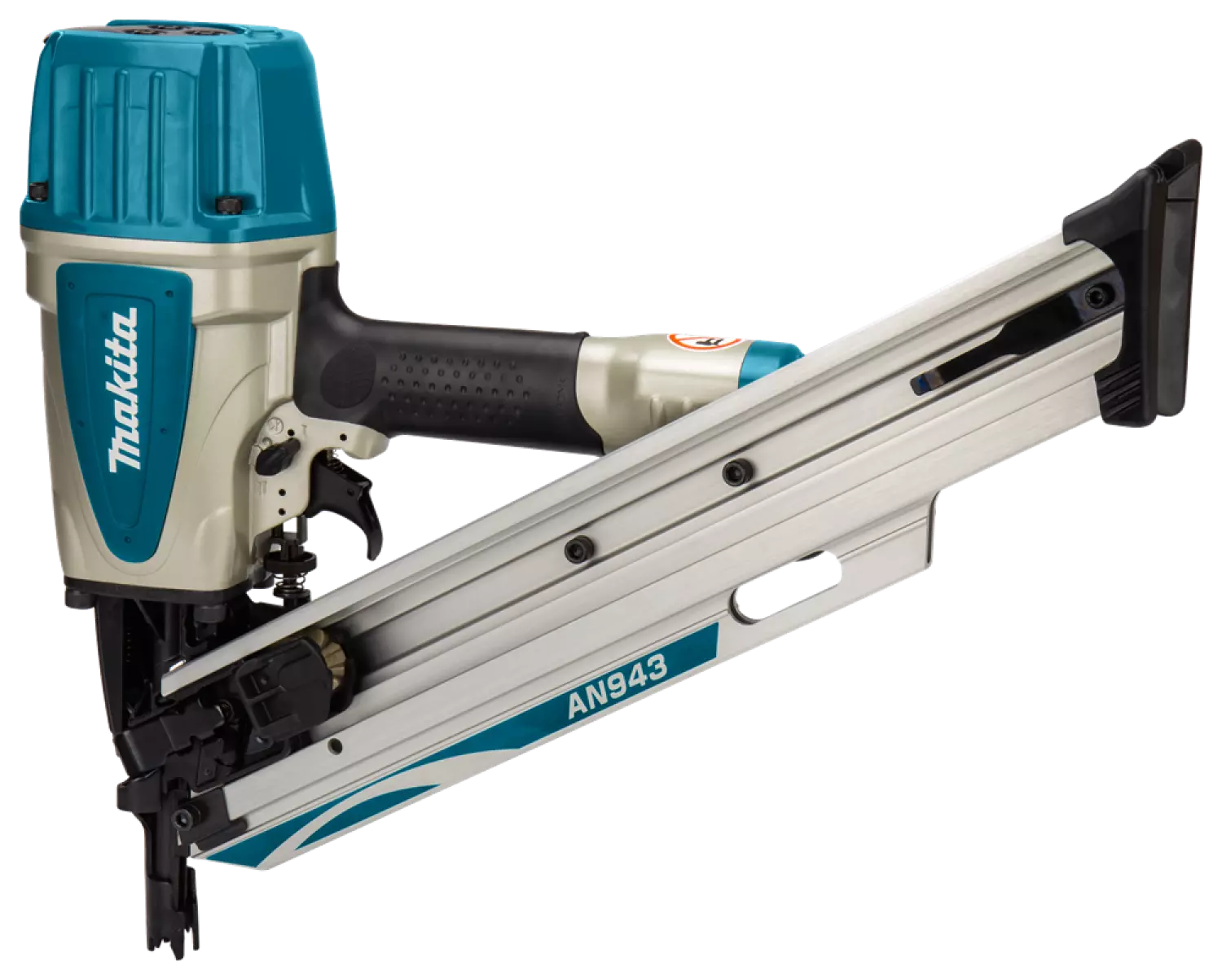 Makita AN943K Agrafeuse pneumatique pour clous de construction dans coffret - 50-90 mm - 8,5 bar-image