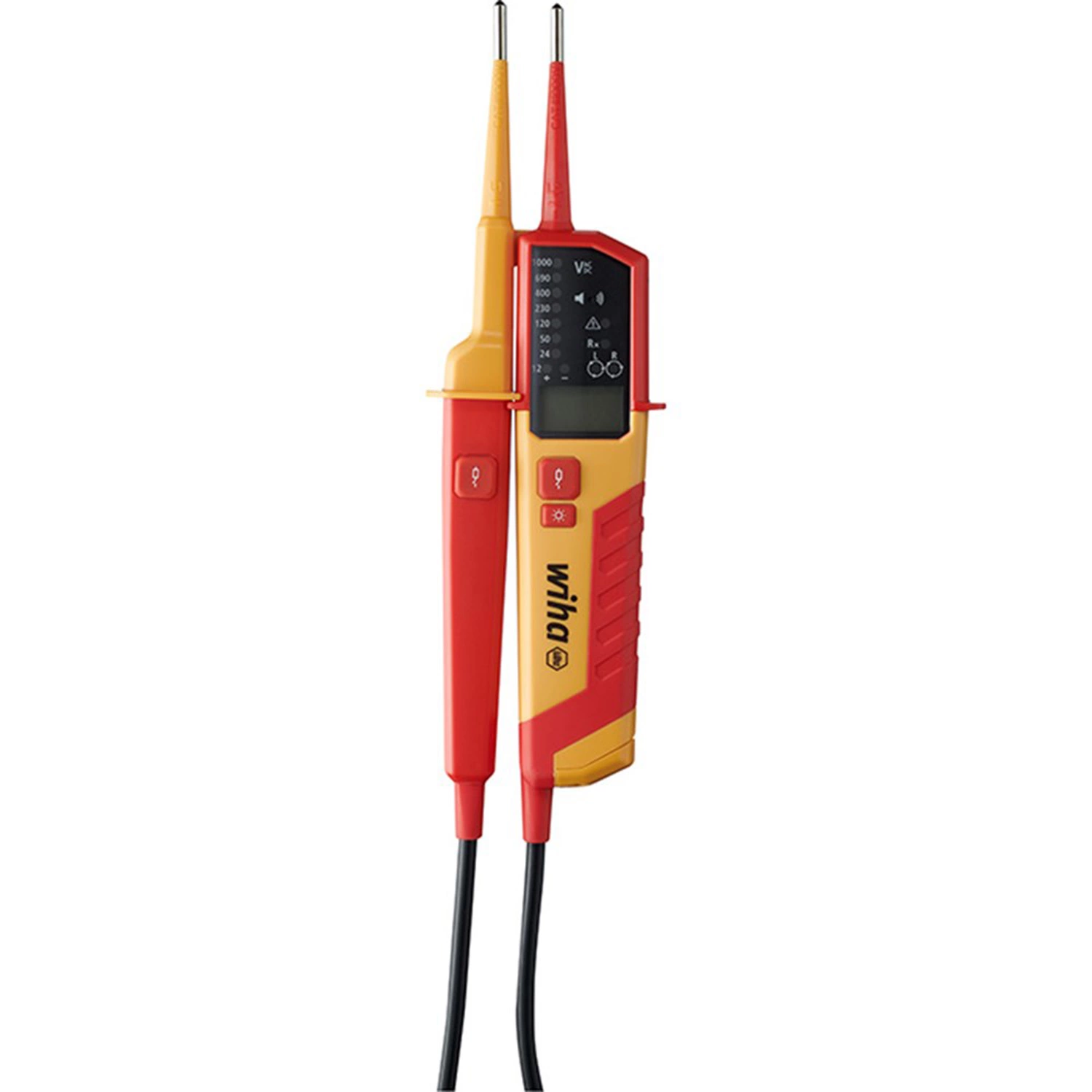 Wiha SB25517 Spanningszoeker en continuïteitstester - 0,5 - 1.000 V AC -  CAT IV - incl. 2x AAA-batterijen-image
