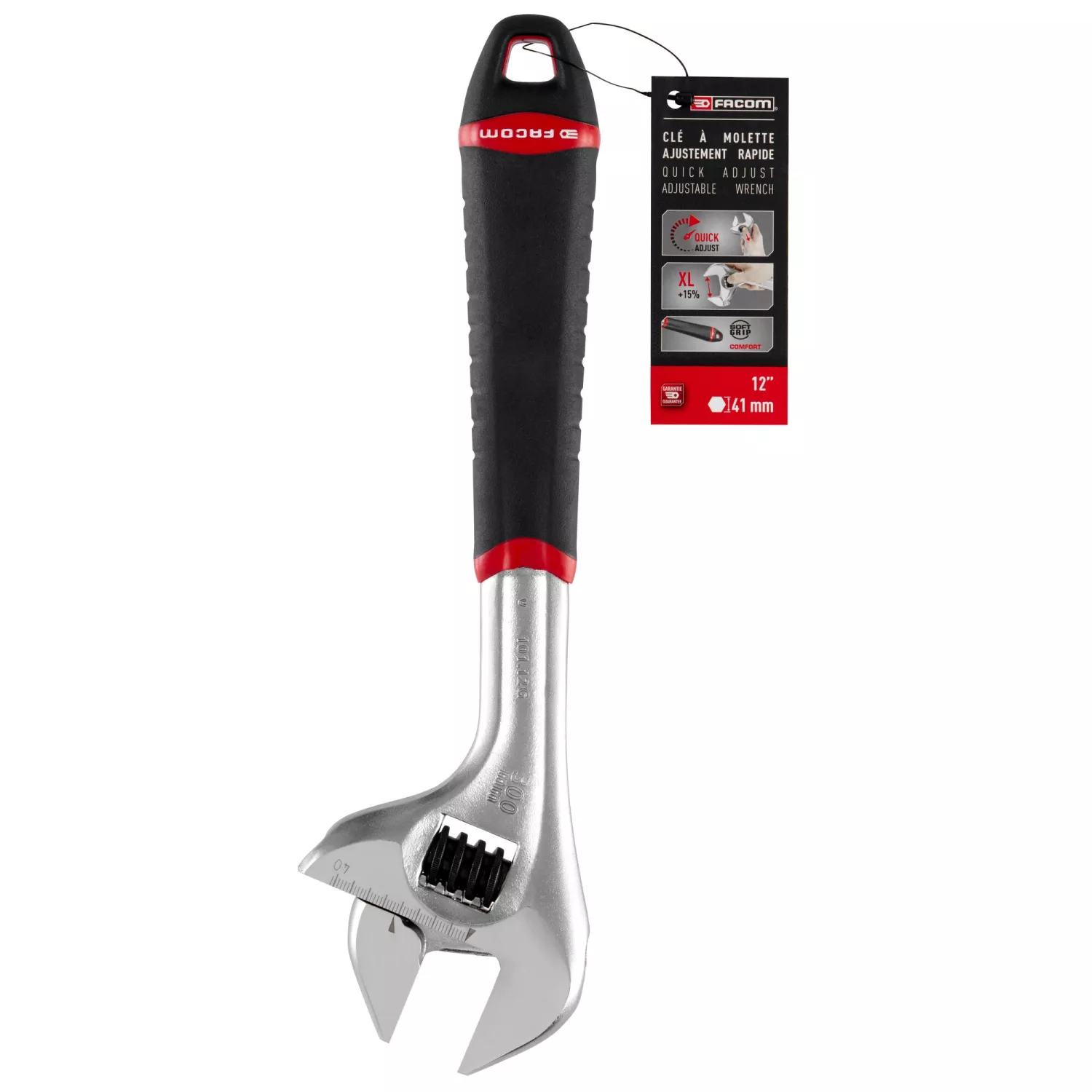 Facom 101.12GPB Verstelbare Moersleutel - 41mm - 301mm