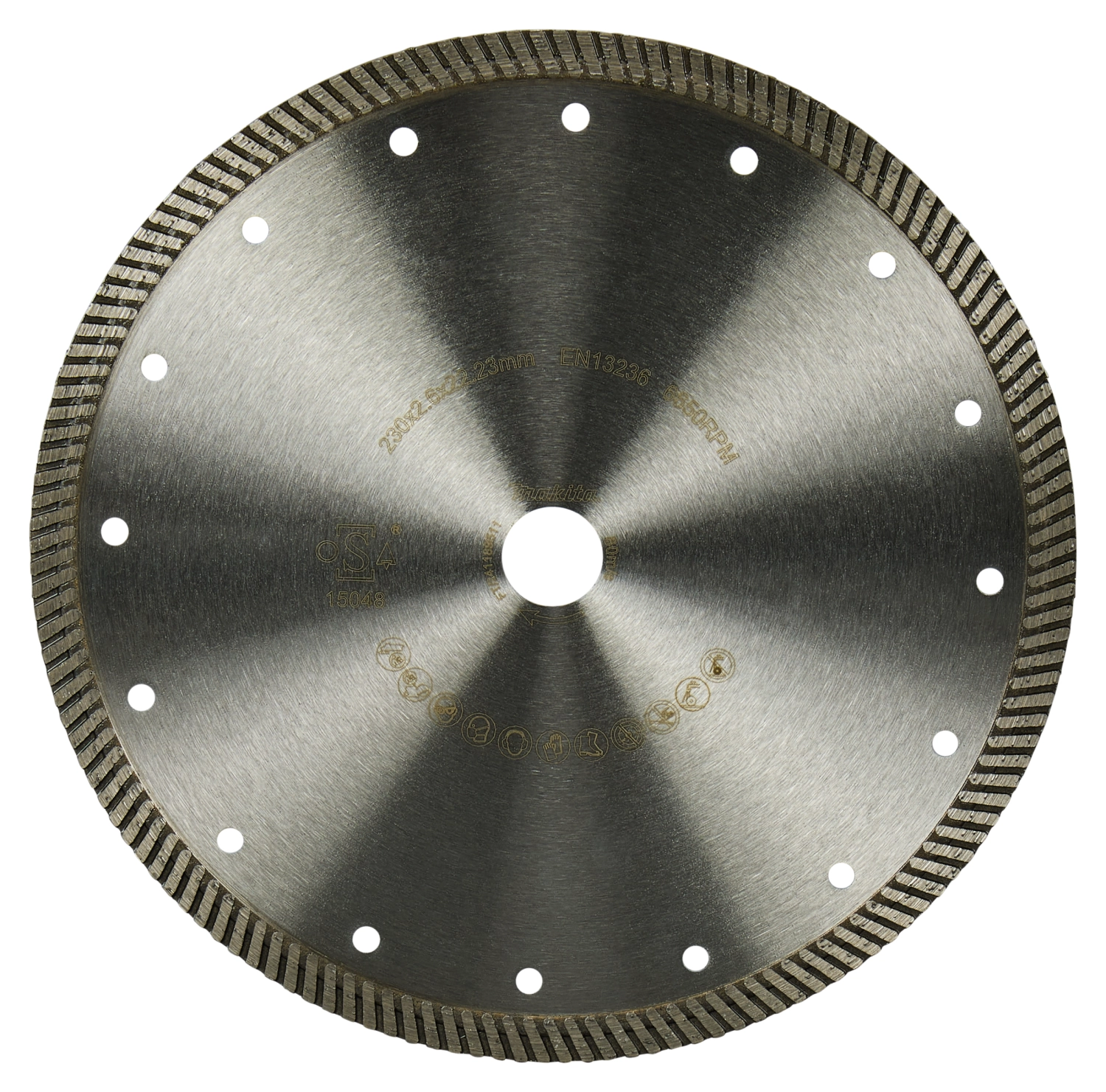 Makita D-80195 Diamantschijf - 230 mm - 22,23 mm-image