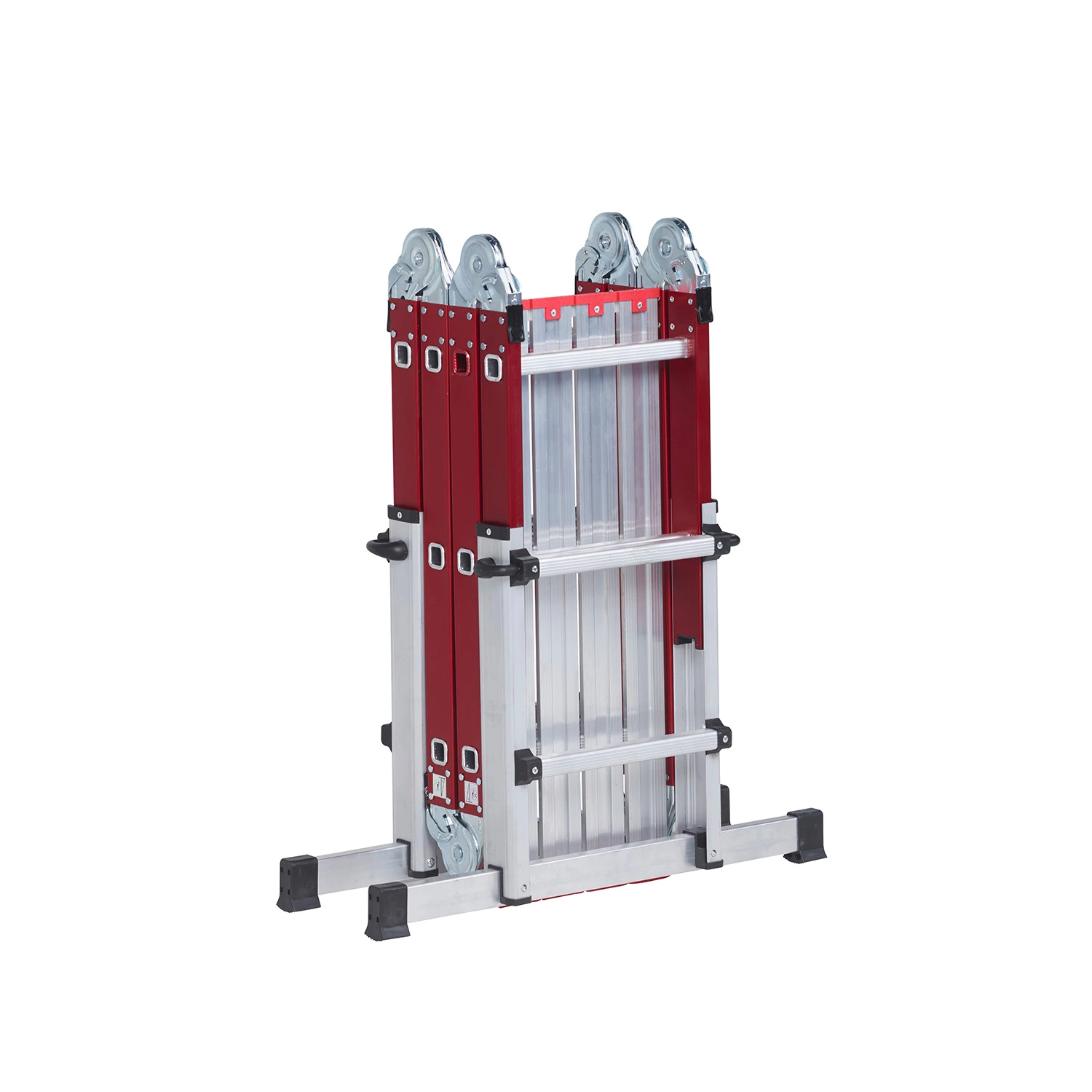 Altrex Varitrex-Do-it-All Telescopische Vouwladder - Aluminium - 4 x 3 sporten - max. werkhoogte 4,25m - met stabiliteitsbalk-image