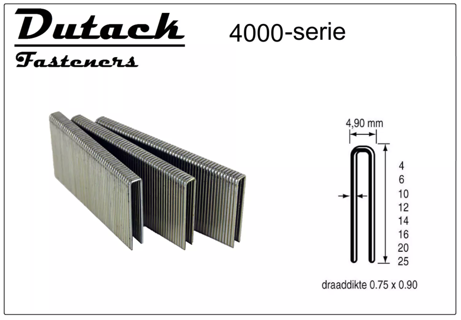 Dutack 5024014 Nieten - Serie 4000 - 10mm (5000st)-image