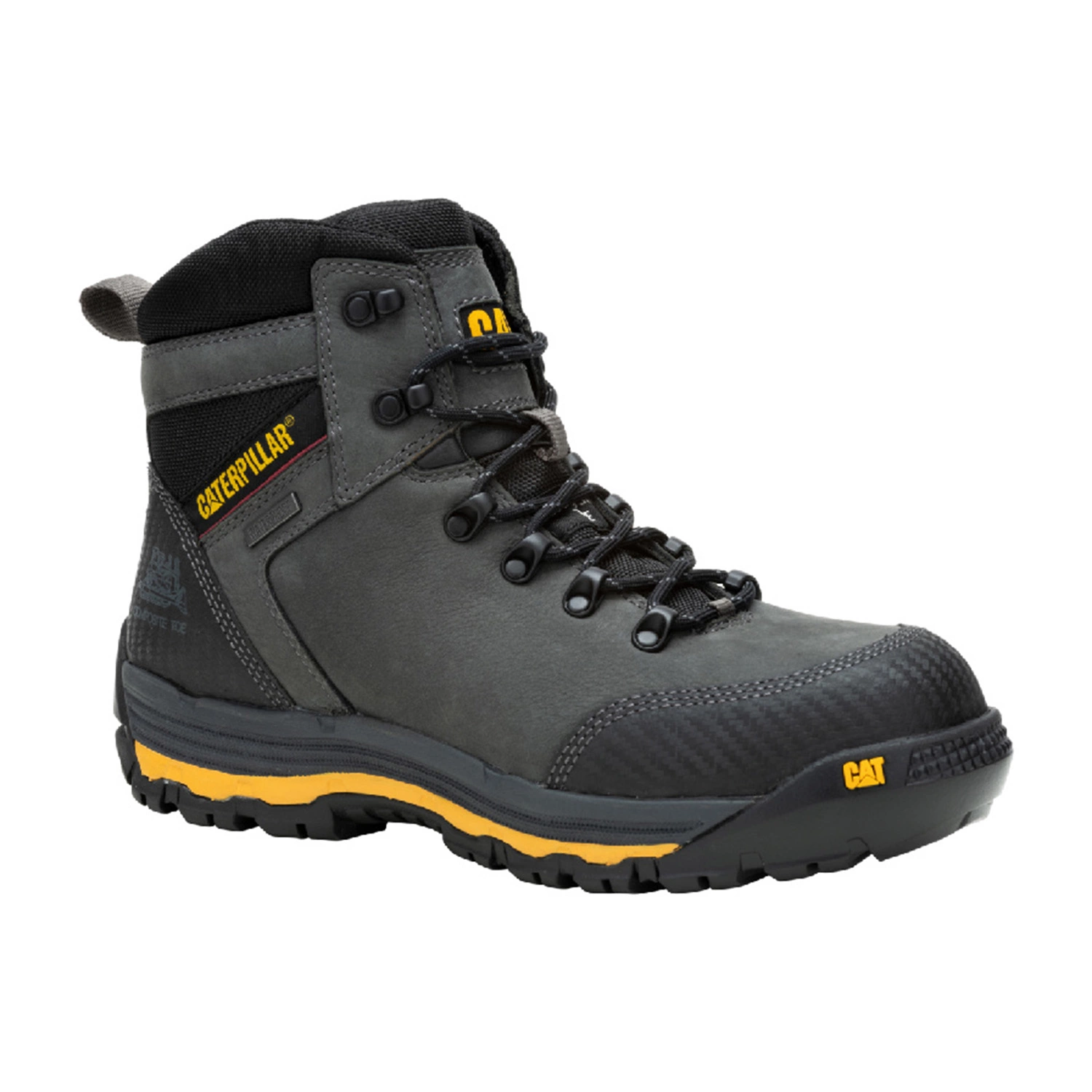 Caterpillar Munising Chaussure de sécurité S3 Dark Shadow - Taille 44 - UK 10-image