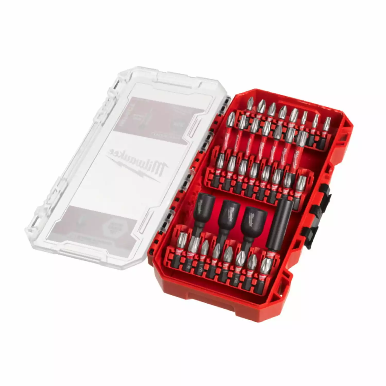 Milwaukee 4932492003 Jeu d'embouts de 35 pièces pour travaux d'impact Shockwave dans une cassette-image