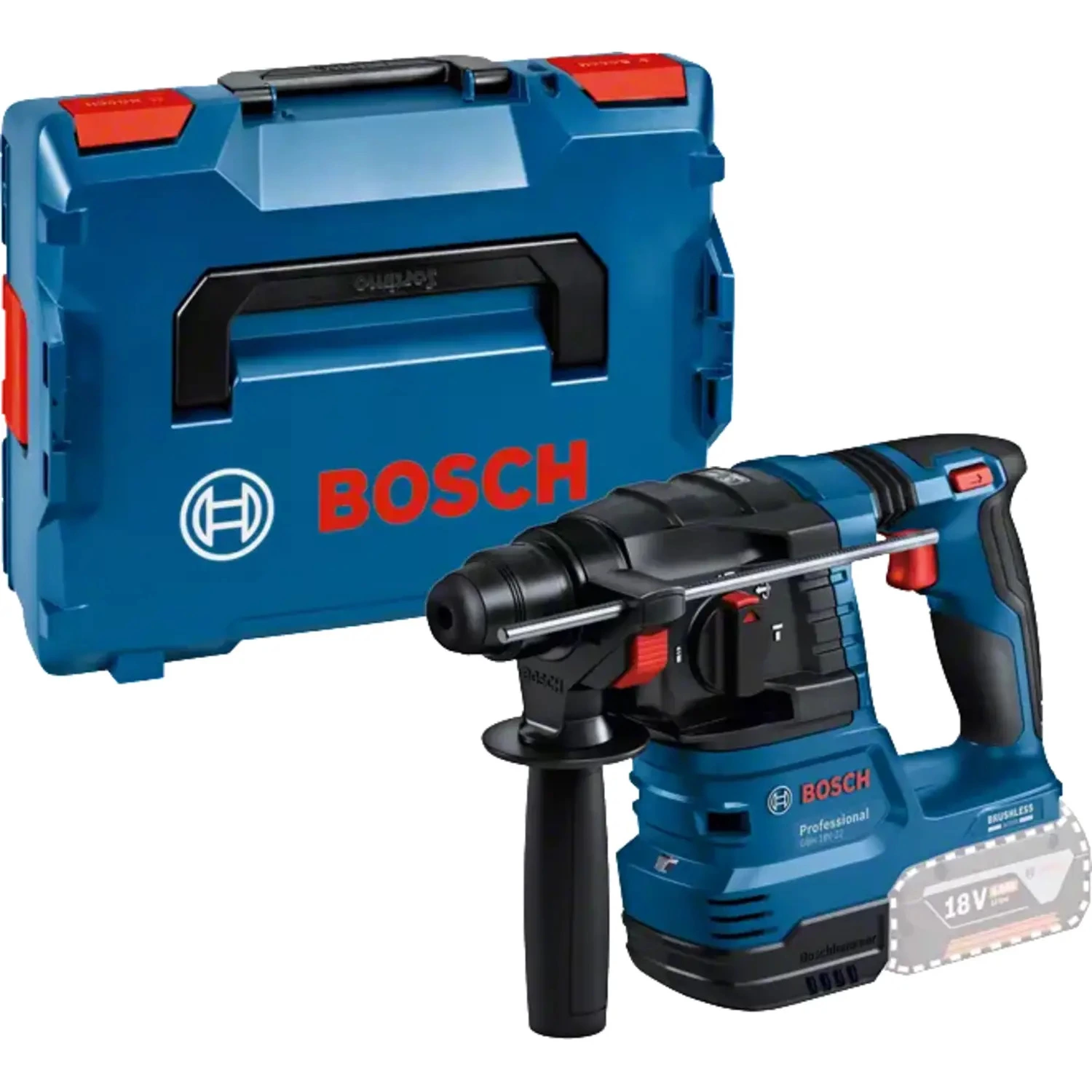 Bosch GBH 18V-22 18V accu boorhamer body in L-Boxx