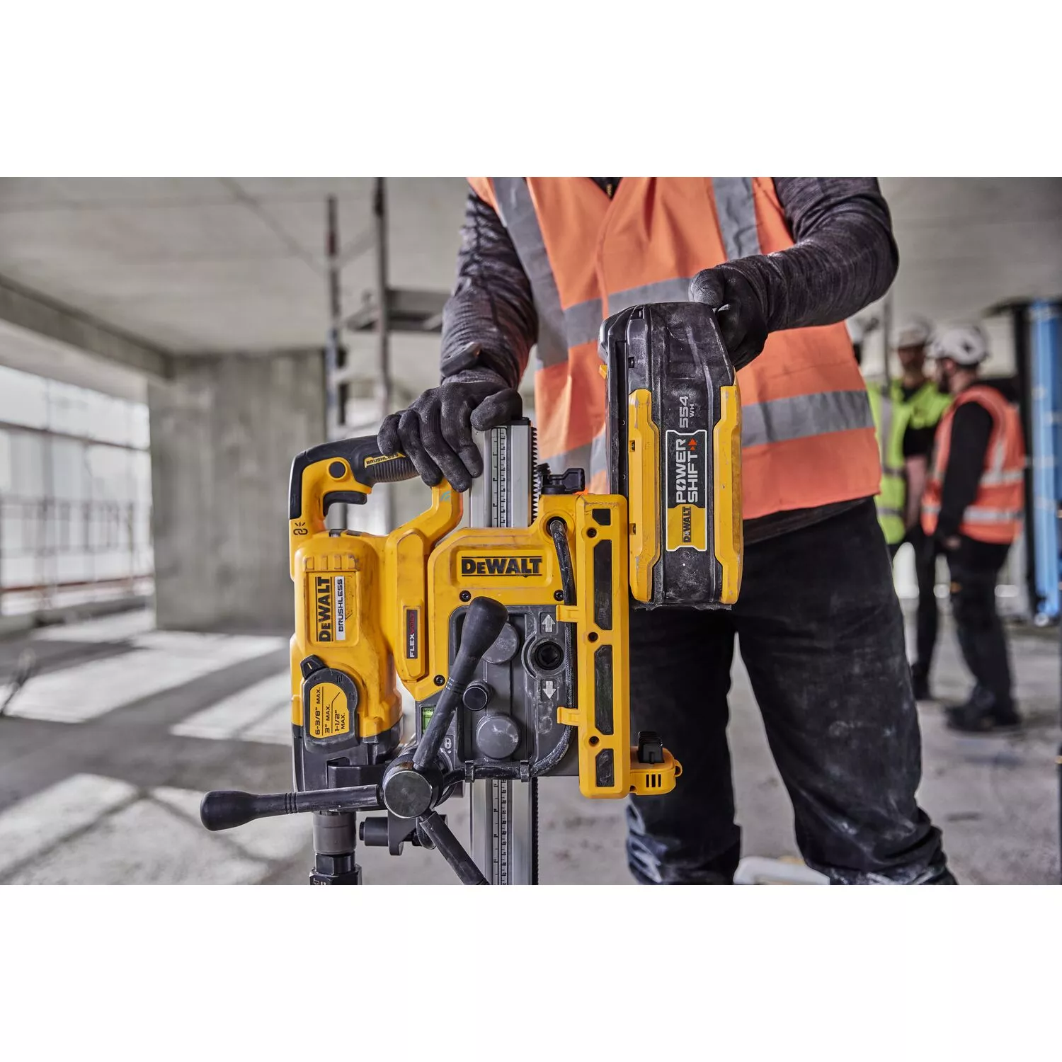 DeWALT DCPS151 Support de perçage diamant Powershift-image