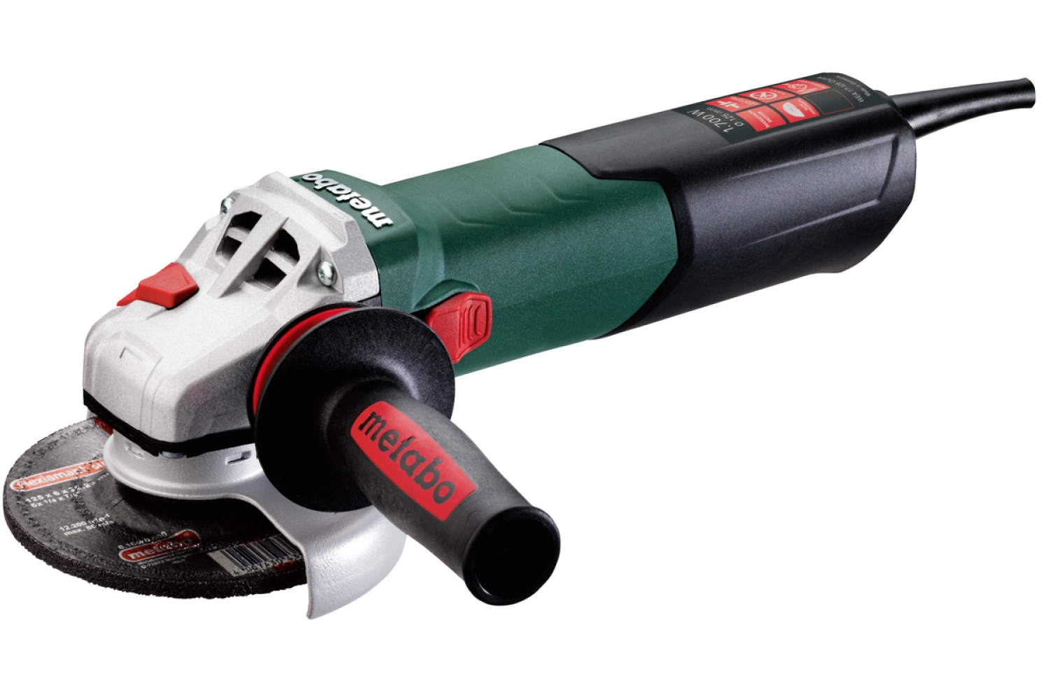 Metabo WEA 17-125 QUICK Haakse slijper - 1700W - 125mm - Softstart-image