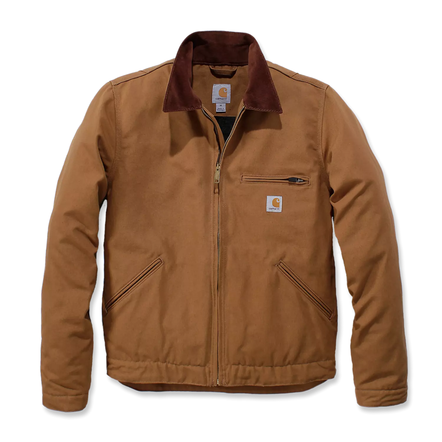 Carhartt Veste Duck Detroit Carhartt marron - L-image