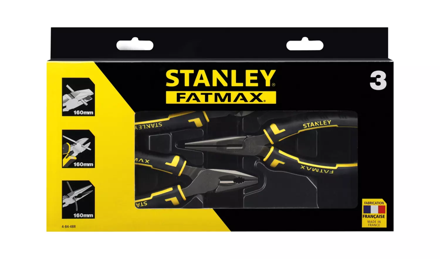 Stanley 4-84-488 - FatMax Jeu de Pinces 3pcs-image