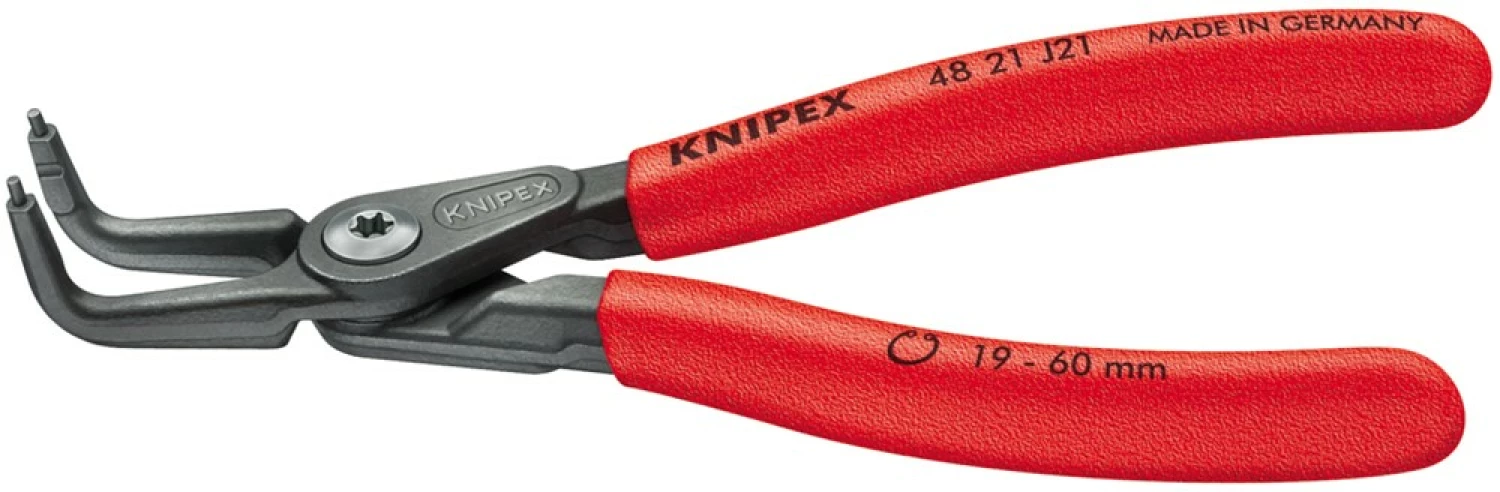 Knipex 4821J01 Precisie Borgveertang voor binnenringen - Boringen - 0,9 x 130mm