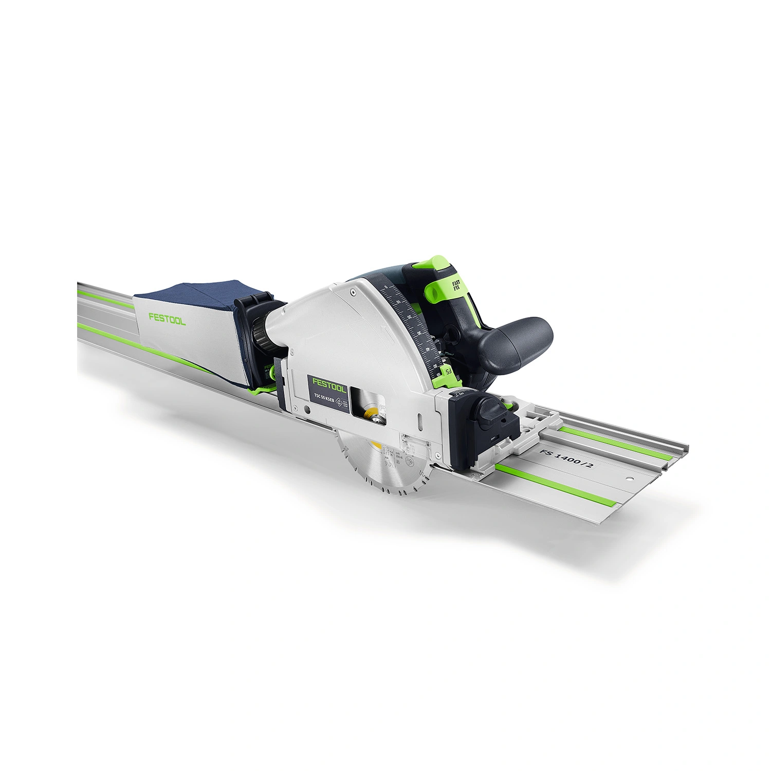 Festool TSC 55 KSEB-Basic-FS 18V Li-Ion accu-invalcirkelzaag body in systainer - 160mm