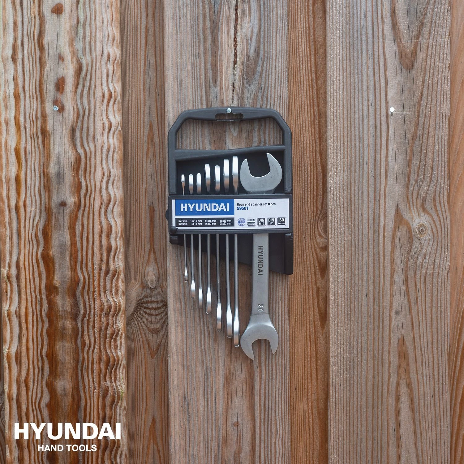 Hyundai 59501 Jeu de 8 clés à douilles - 6-22mm-image