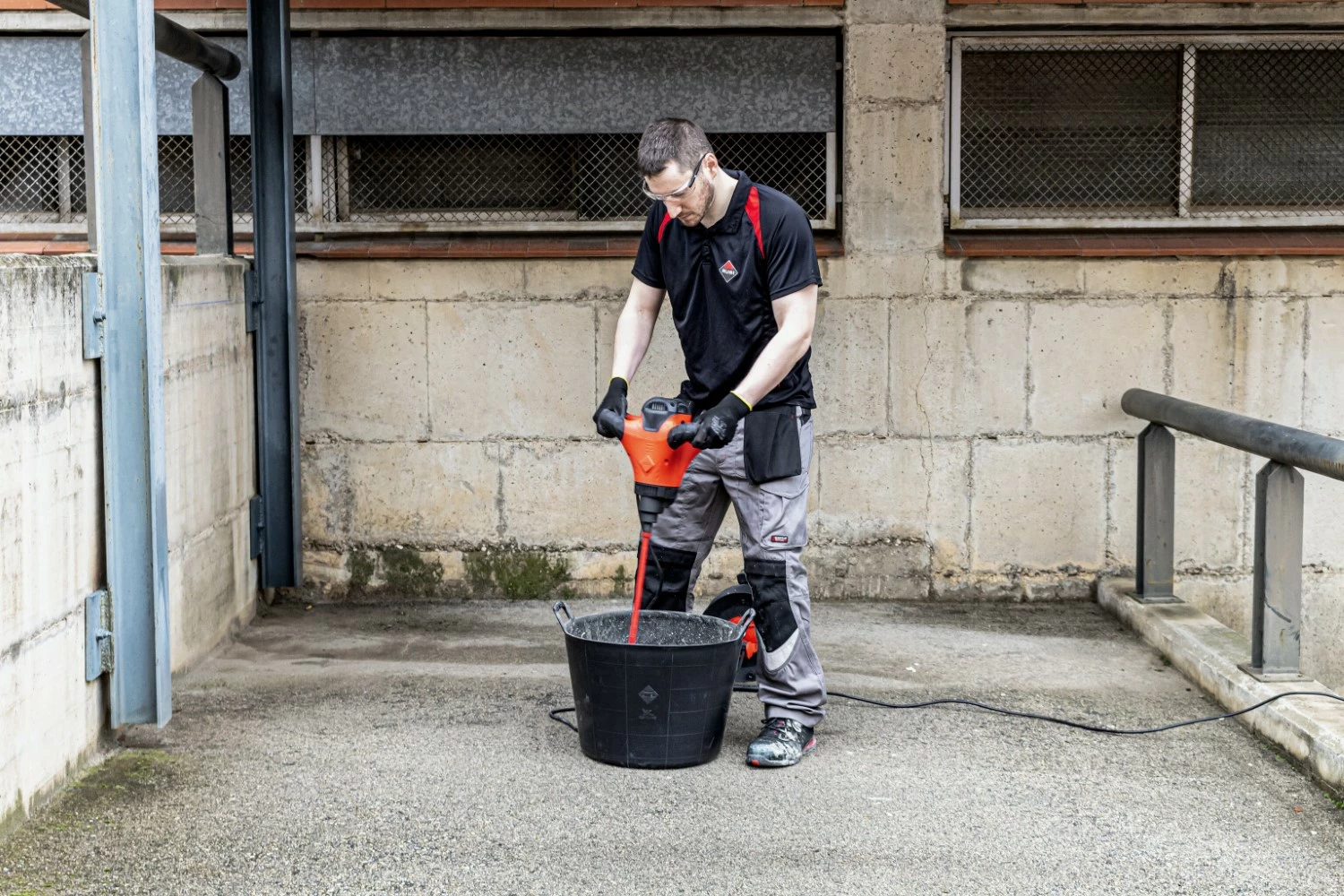 Rubi 26974 Rubimix-9 Mixer in koffer met regelbaar toerental - Supertorque - 230V - 50/60Hz - 1800W - 140mm-image