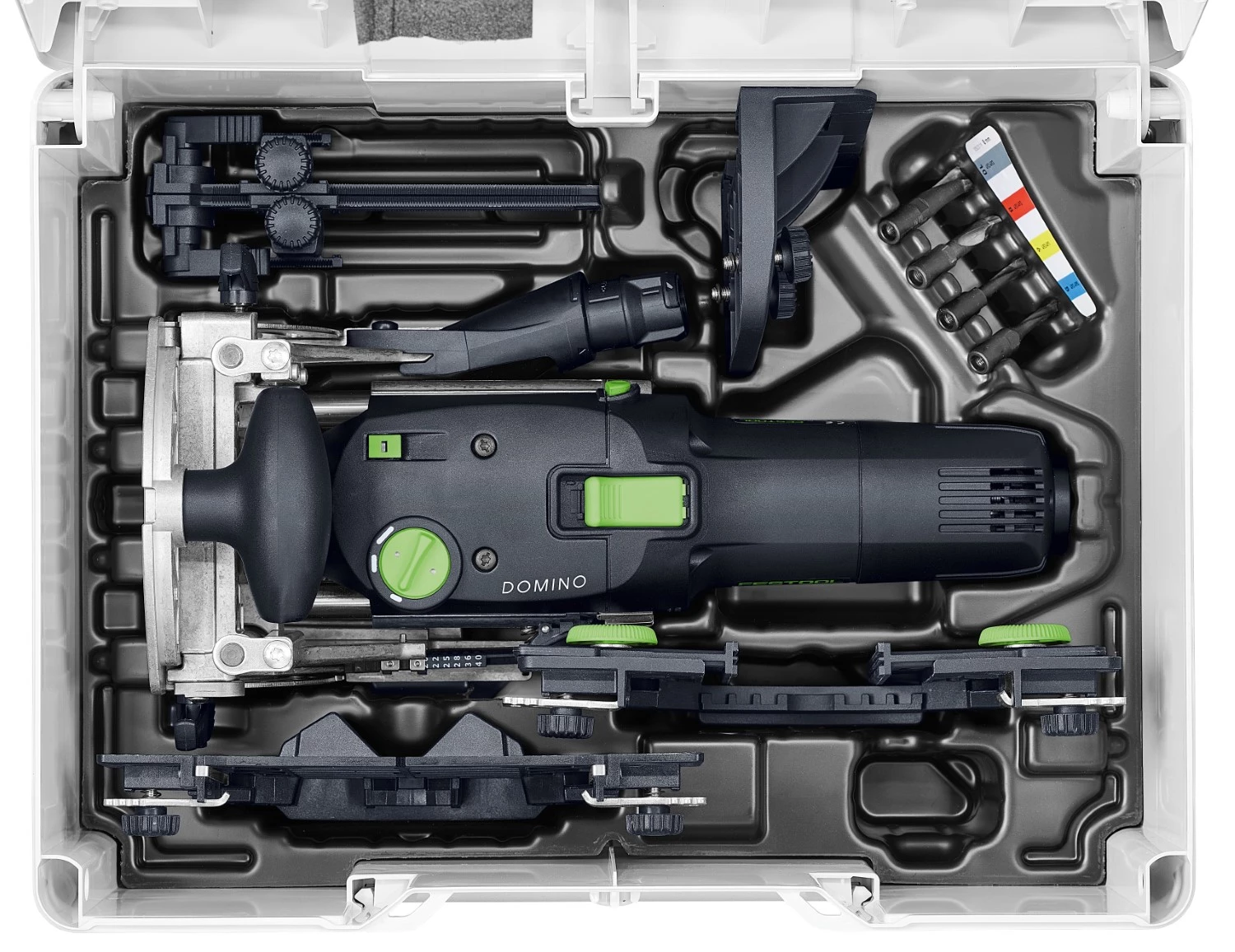 Festool DF 500 RQ-Plus Domino freesmachine in systainer - 420W - 28 mm-image