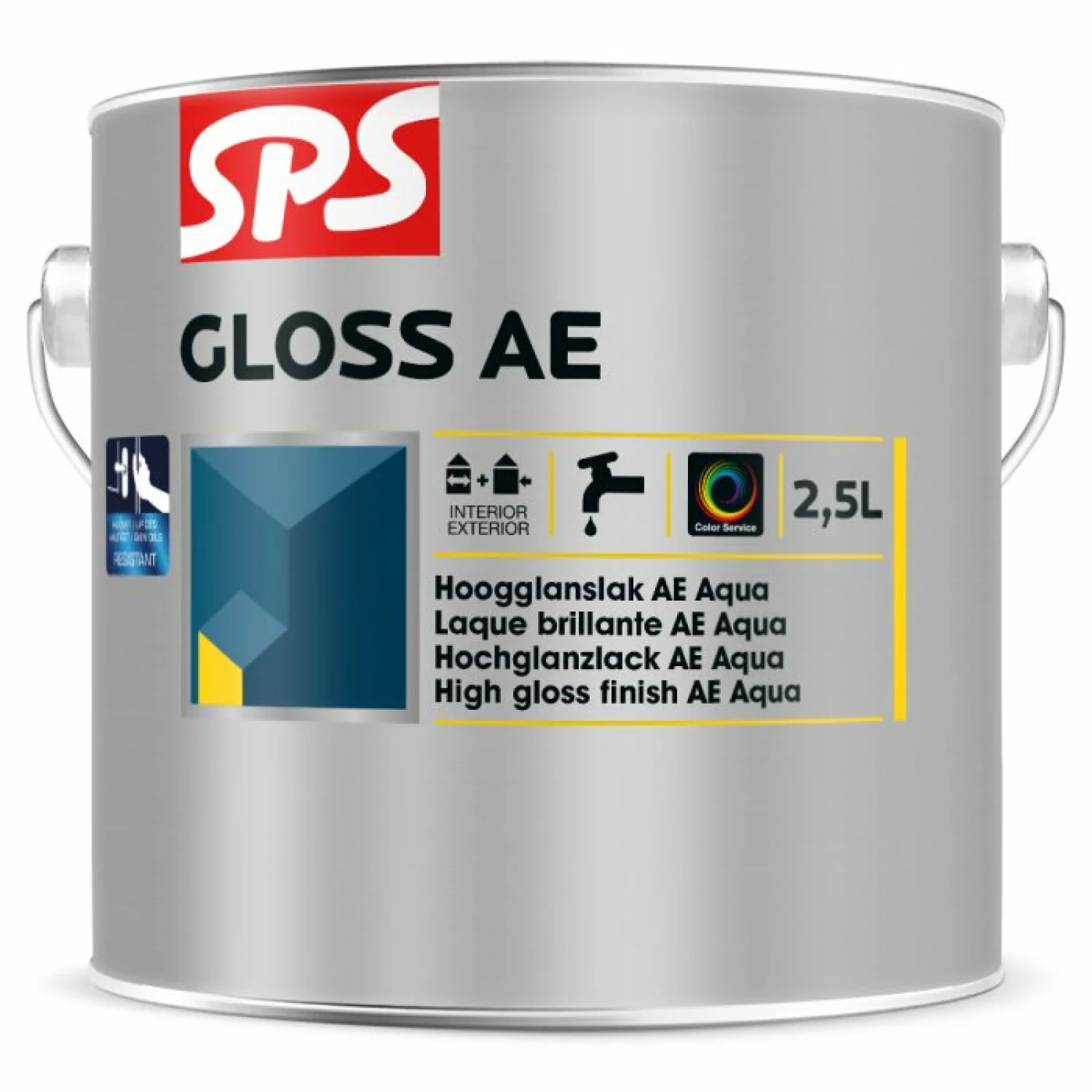 SPS Gloss AE Lak - Wit - 0,75L