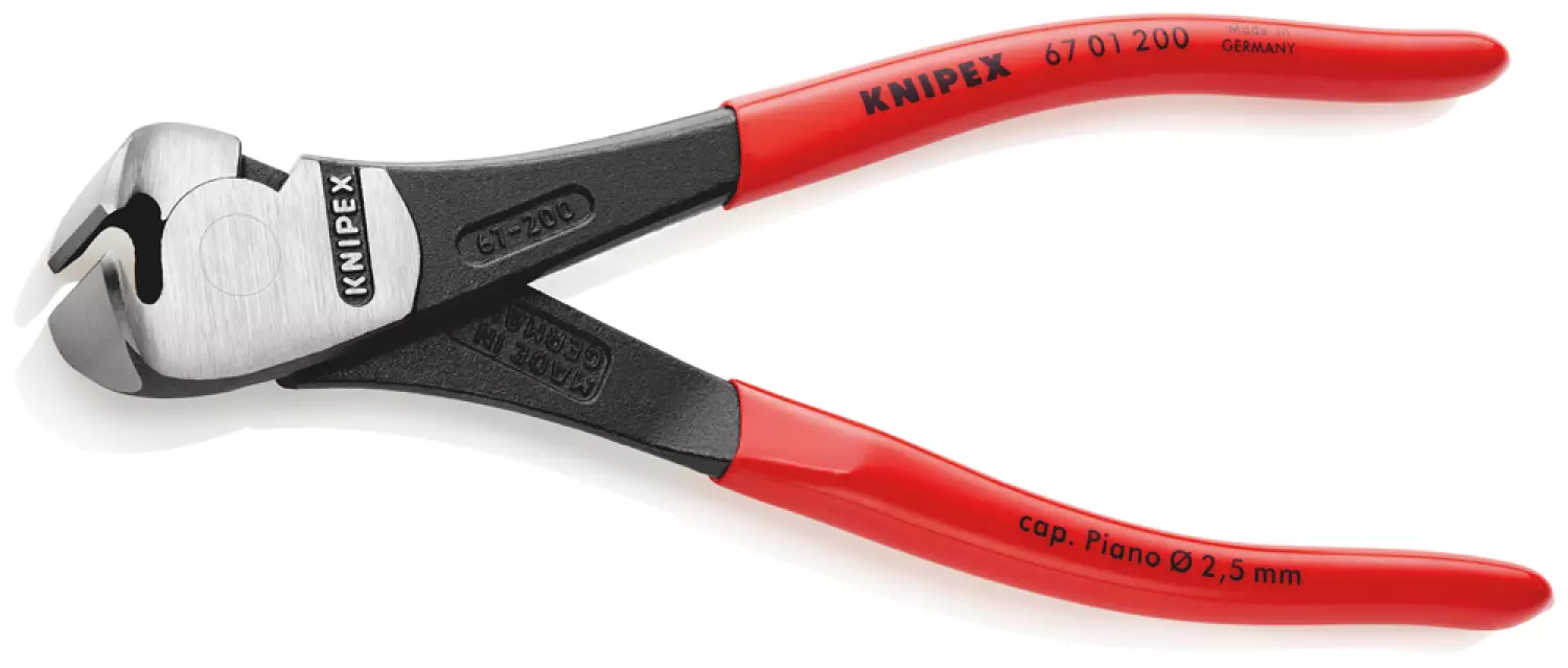 Knipex 6701200 Pince-coupante à forte démultiplication - 200mm-image