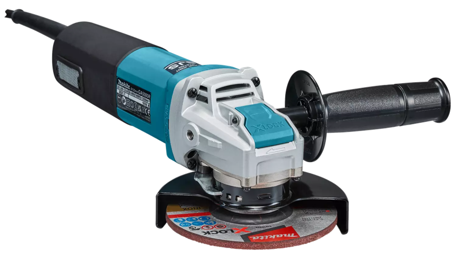 Makita GA5080RX02 X-LOCK Haakse slijper - 125mm - 1400W-image