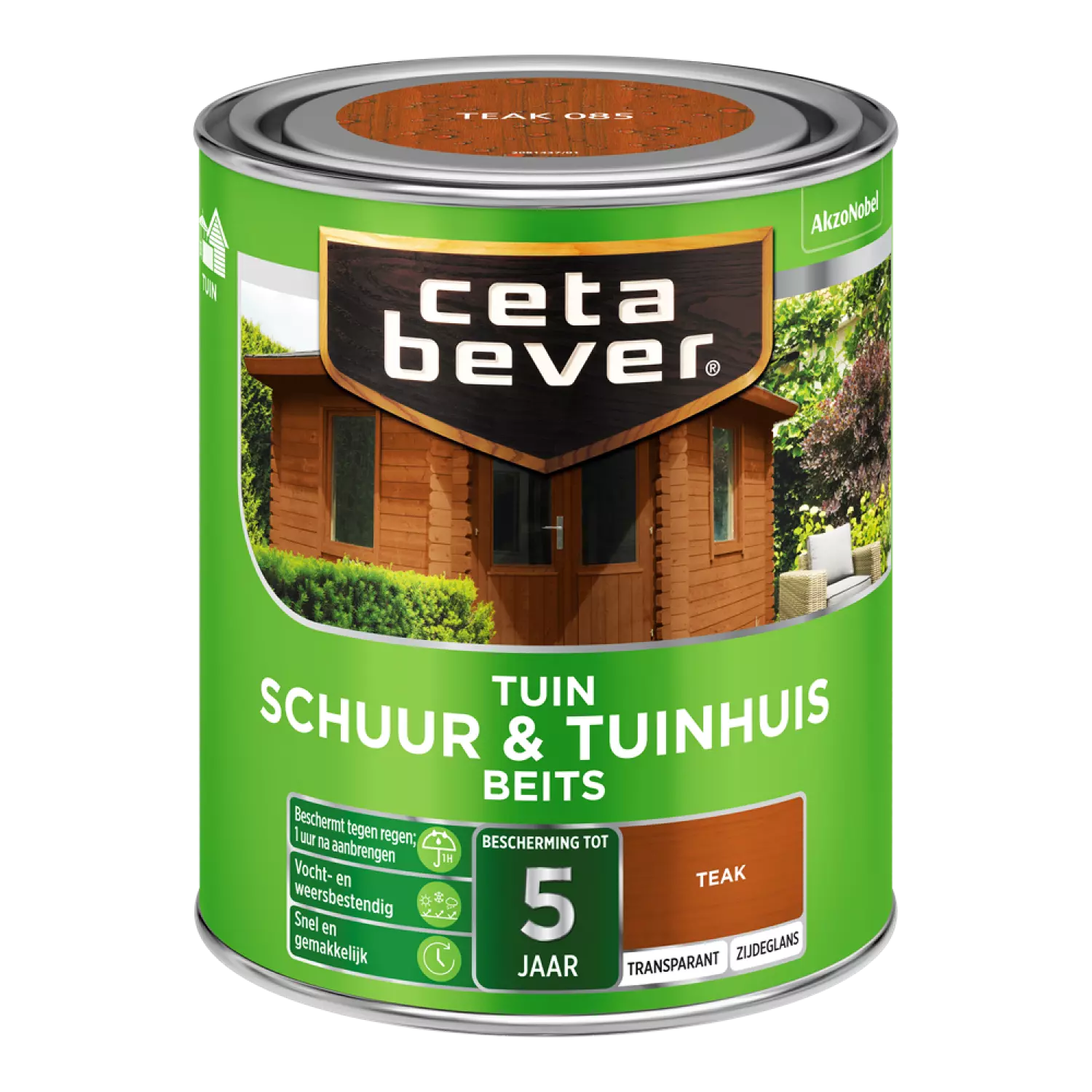 Cetabever Schuur & Tuinhuis Beits Transparant - Teak - 750ml-image