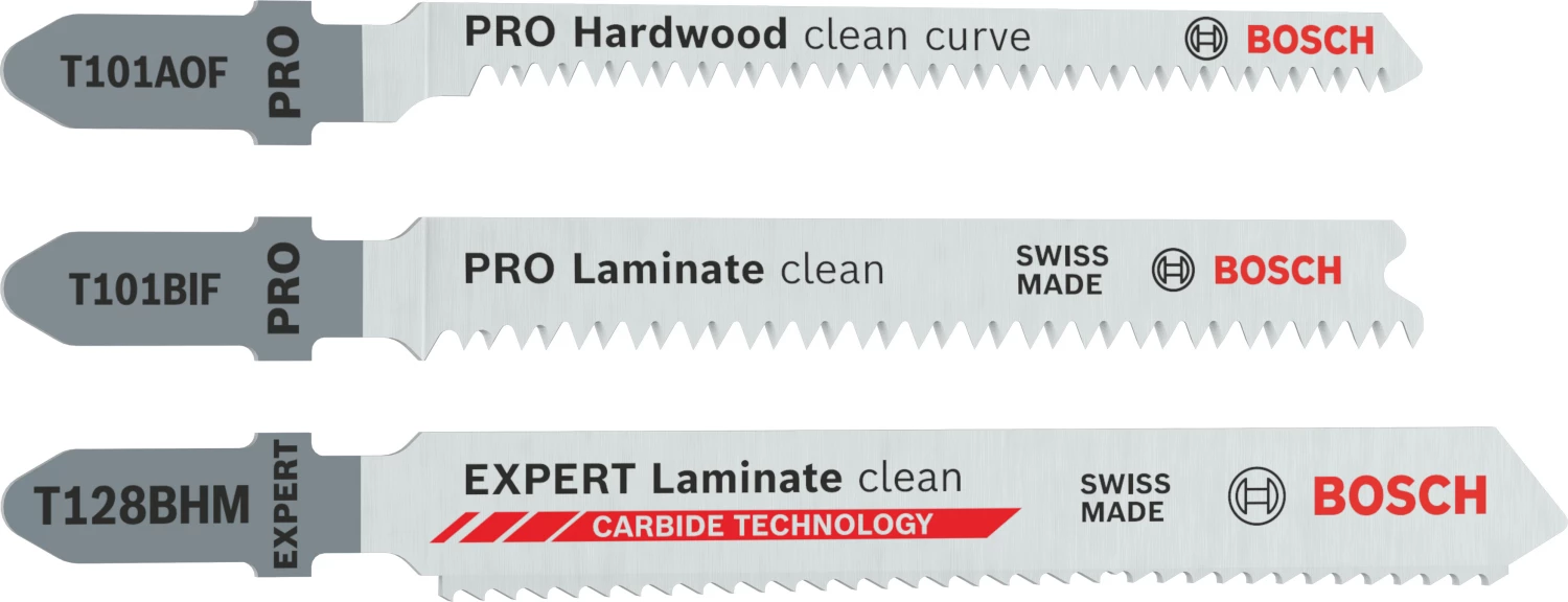Bosch PRO Laminate Clean 15-delige decoupeerzaagbladenset - laminaat-image