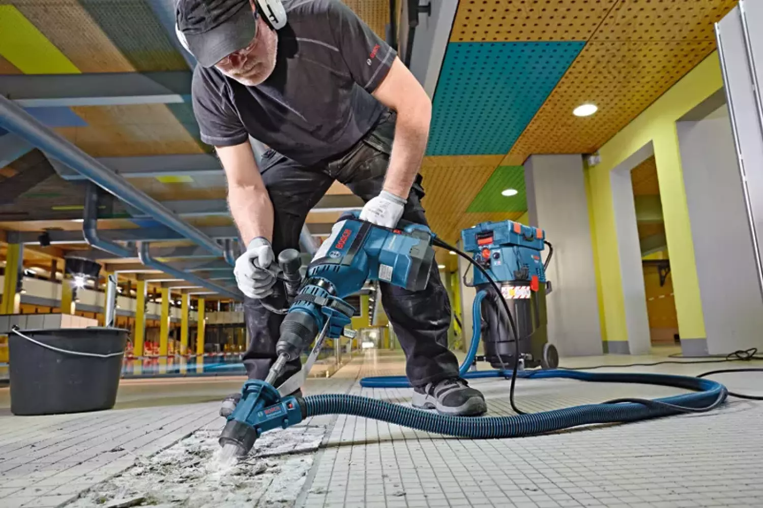 Bosch GDE max stofafzuiging voor SDS-max hamers-image