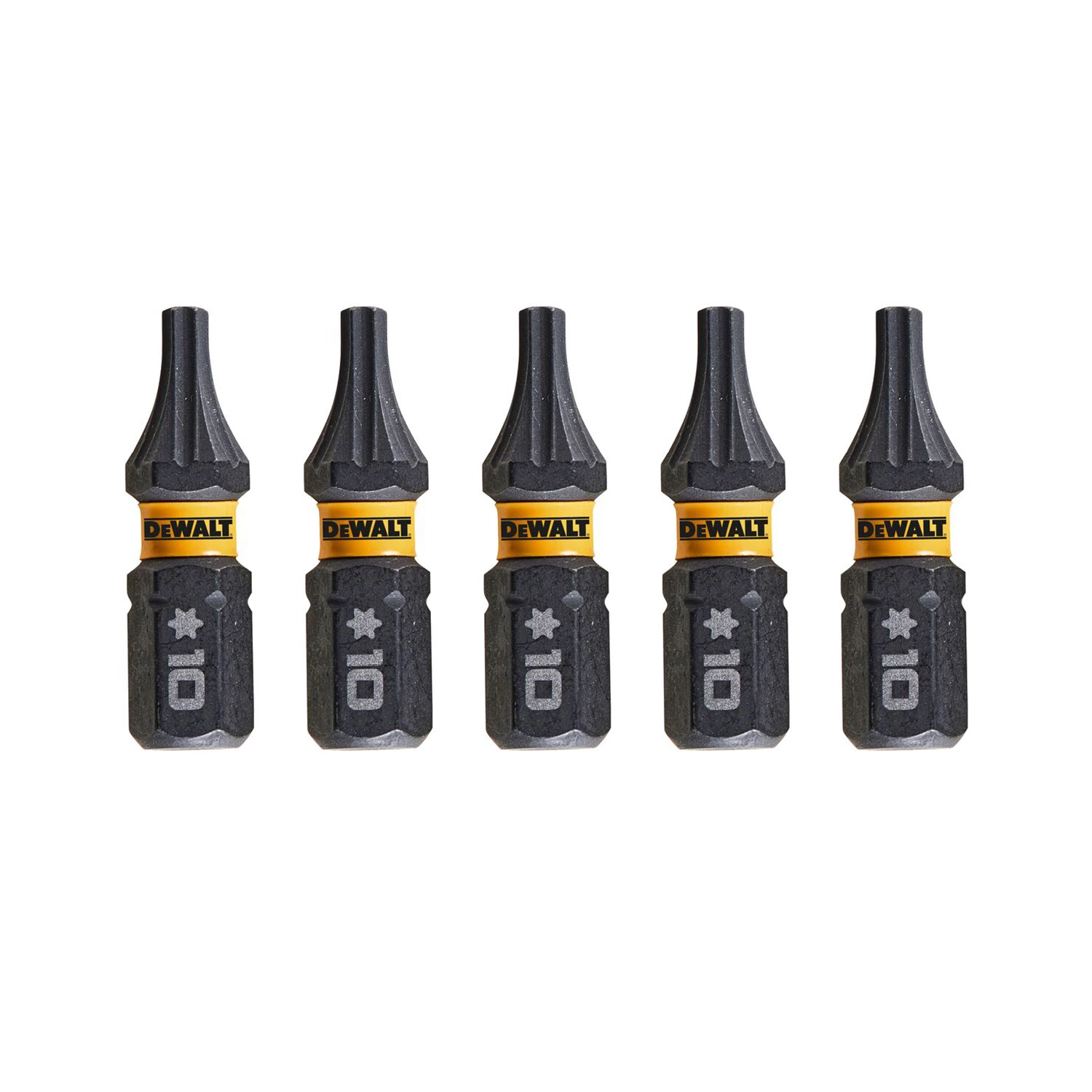 DeWALT DT7379T Extreme impact schroefbits - Torx - T10 x 25mm (5st)