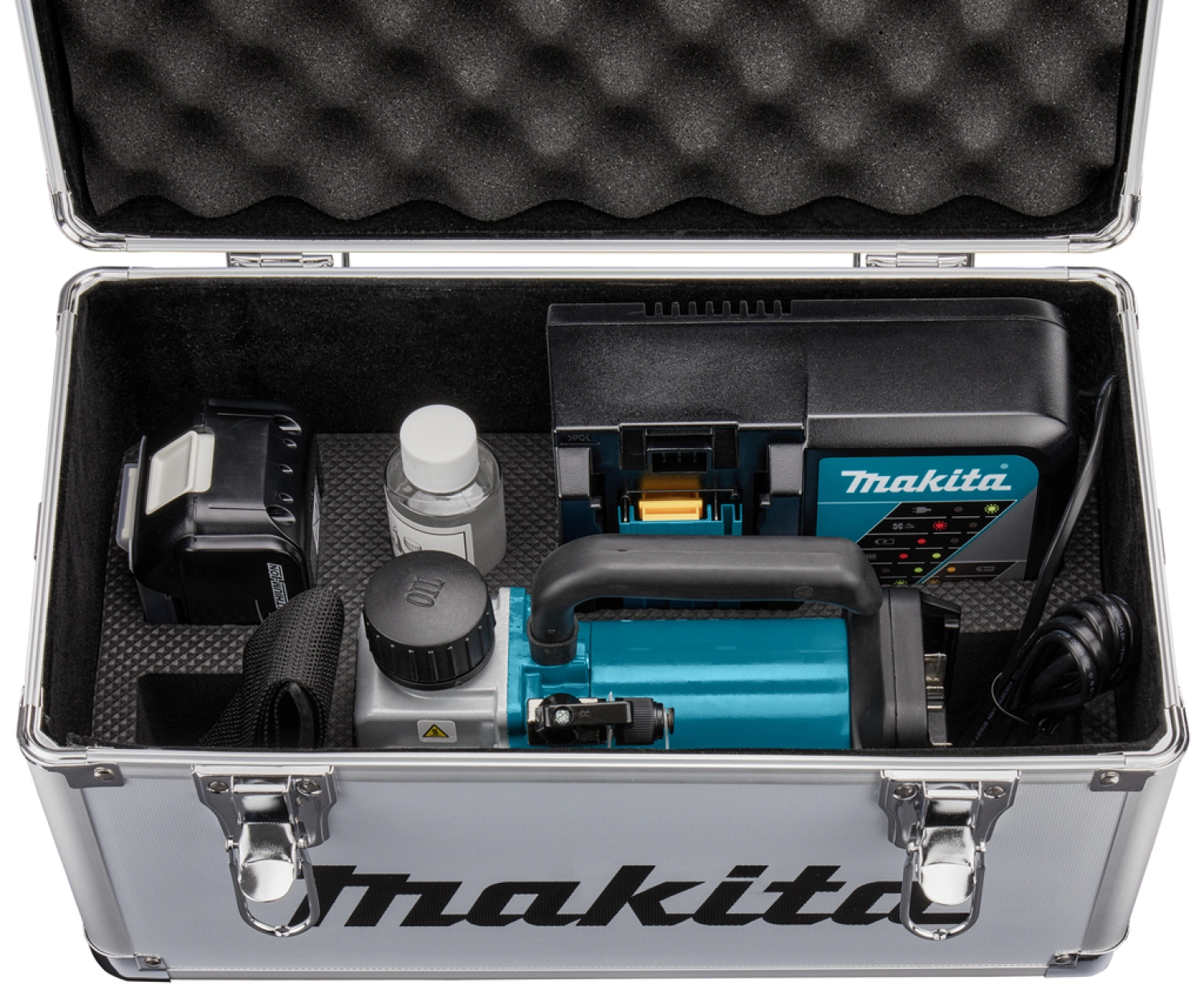 Makita DVP180RT Pompe a vide -18V Li-ion - 1 batterie 5,0 Ah dans la coffret --image