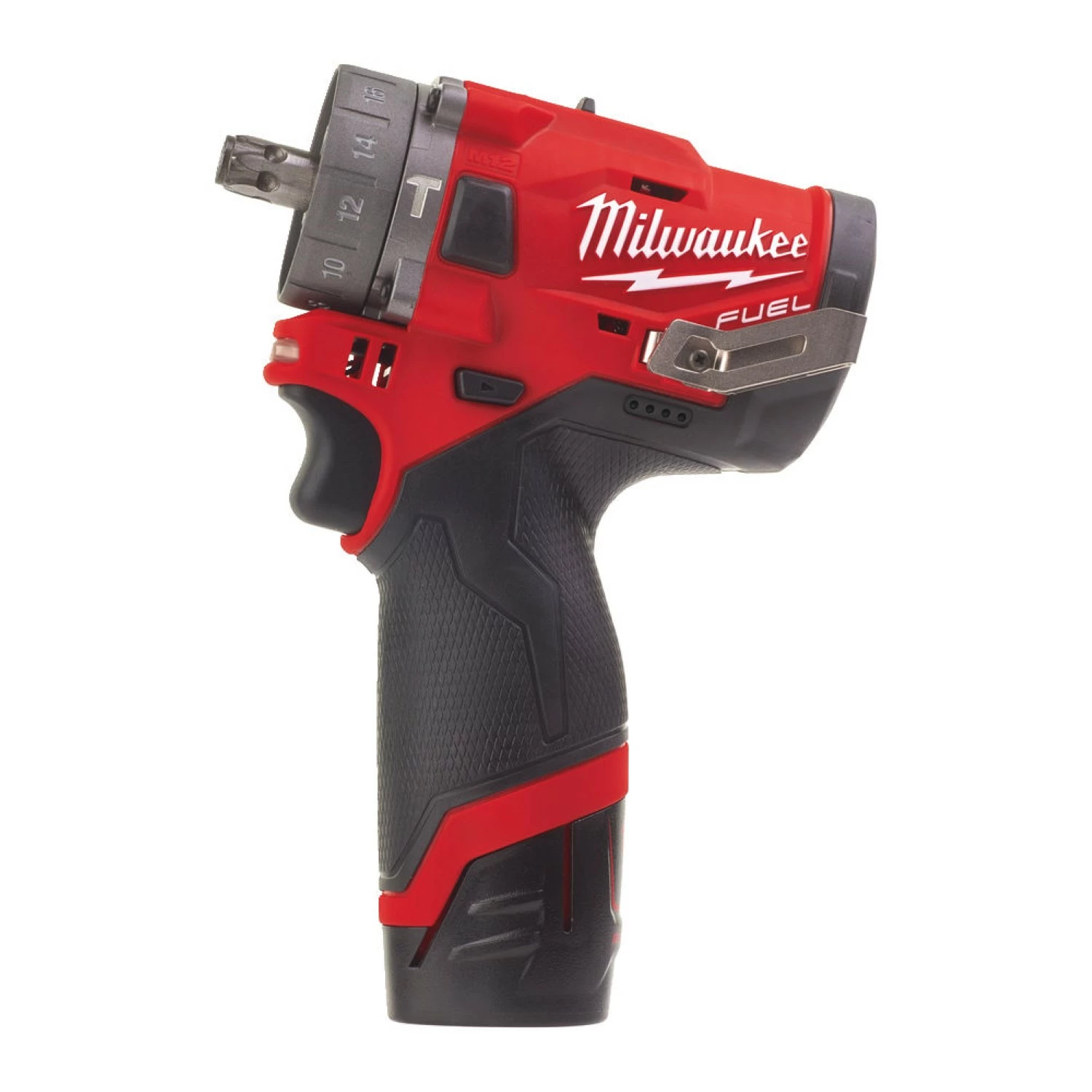 Milwaukee M12 FPDX-202X 12V Li-Ion accu Boor-/schroefmachine set (2x 2.0Ah accu) in HD-Box - koolborstelloos-image