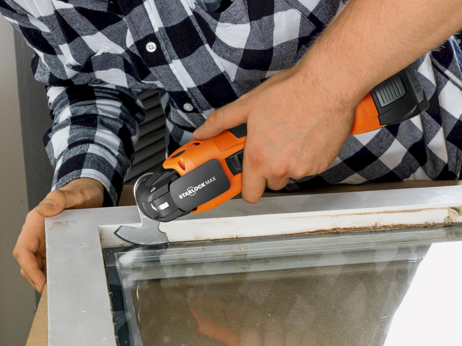 Fein AMM700 Max Top MULTIMASTER 18V Li-ion Accu Multitool set (1x 4.0Ah)-image