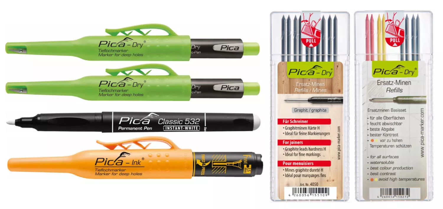 Pica 55010 Masterset voor meubelmakers in etui-image