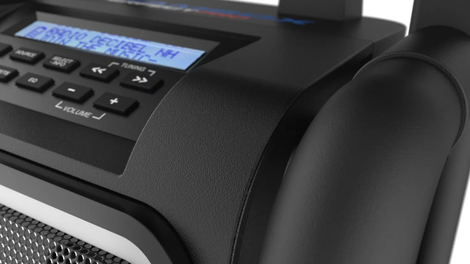 PerfectPro TEAMBOX TBX2 Bouwradio - FM RDS / DAB+ - AUX-in - bluetooth - oplaadbaar (ingebouwde lithium accu)-image