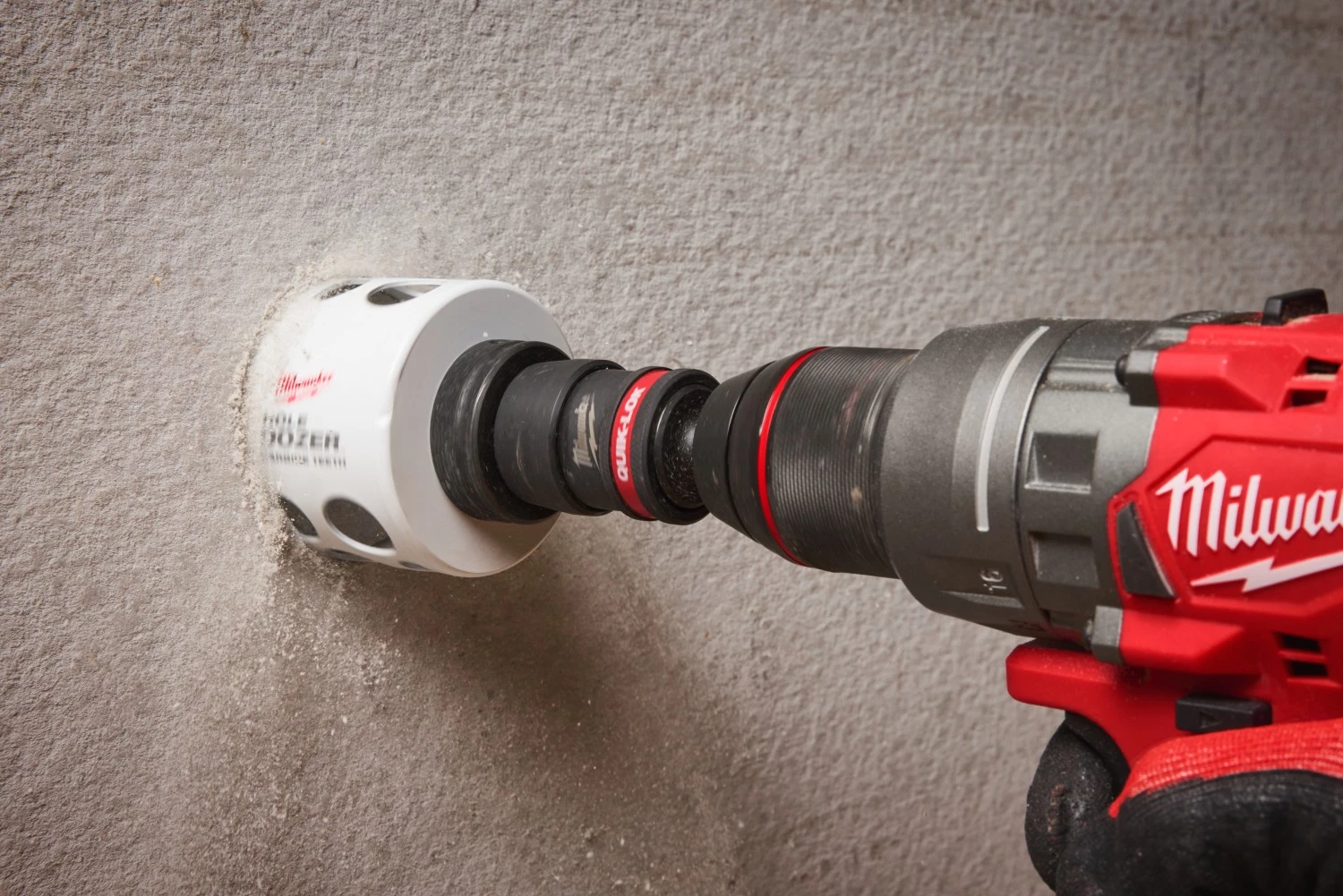 Milwaukee 4932500552 Quick-lock universele gatzaaghouder adapter XL - 32-210mm - 5st