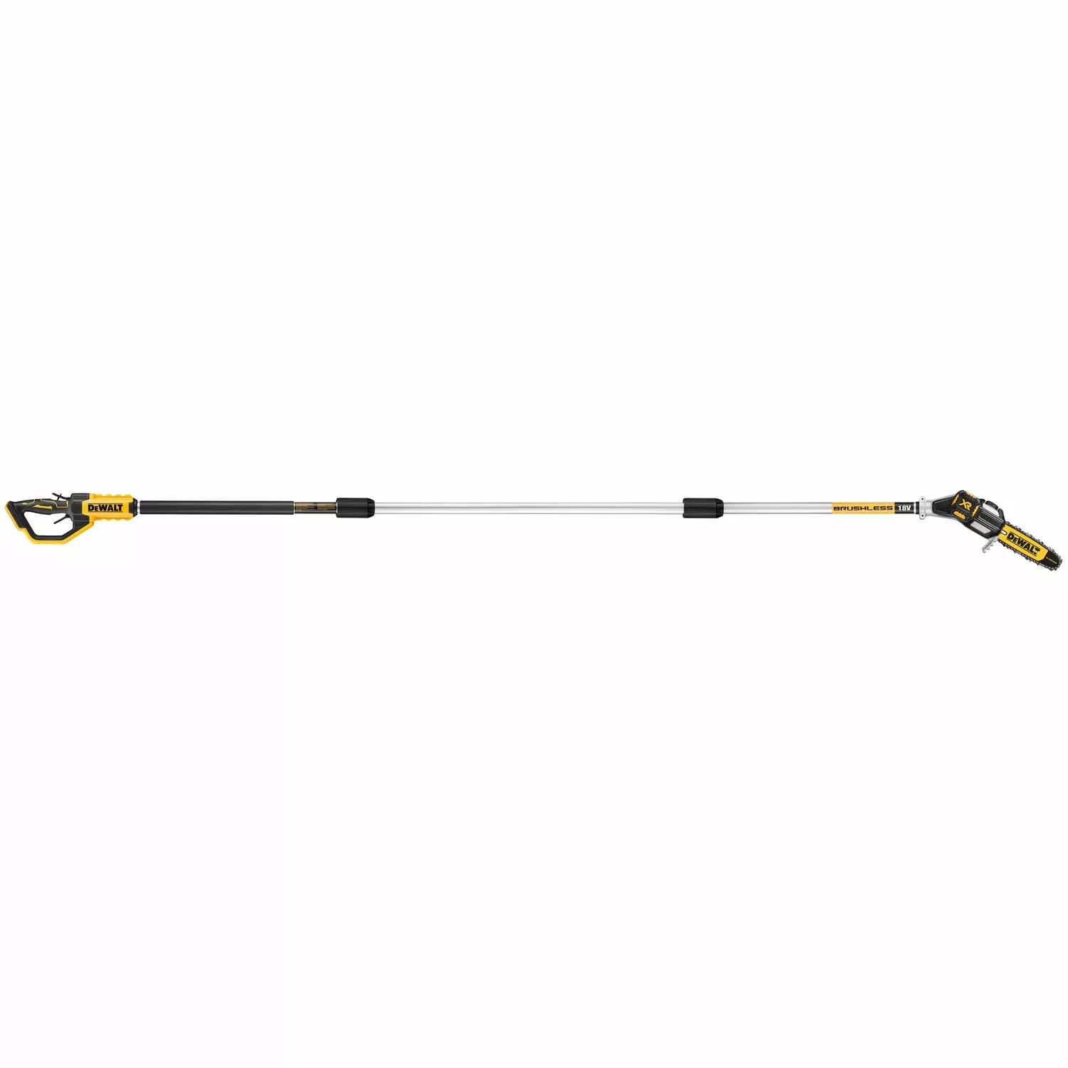 DeWALT DCMPS567P1 18V XR Li-Ion Scie à chaîne télescopique set (1x 5.0Ah Batterie) - Sans balai - 200mm-image