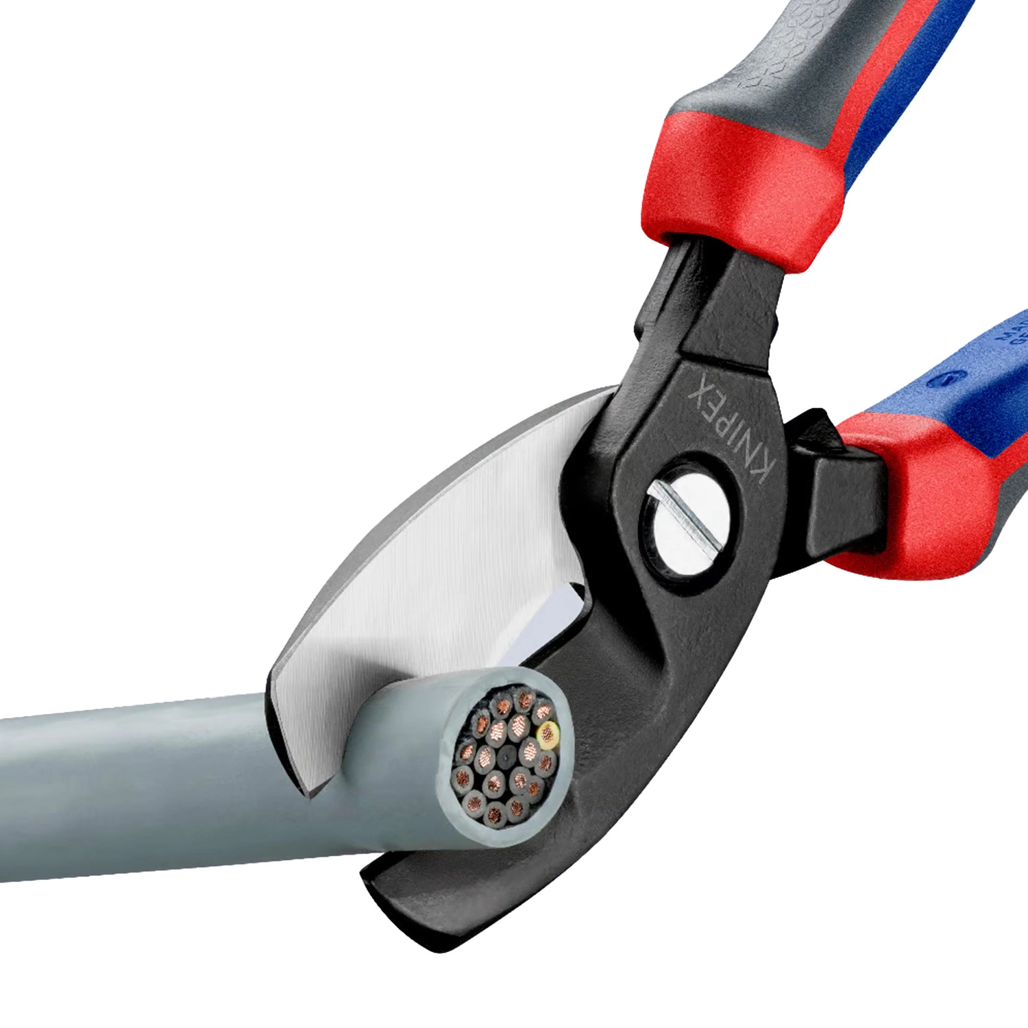 Knipex 9512200 Kabelschaar met dubbele snijkanten - 200mm-image