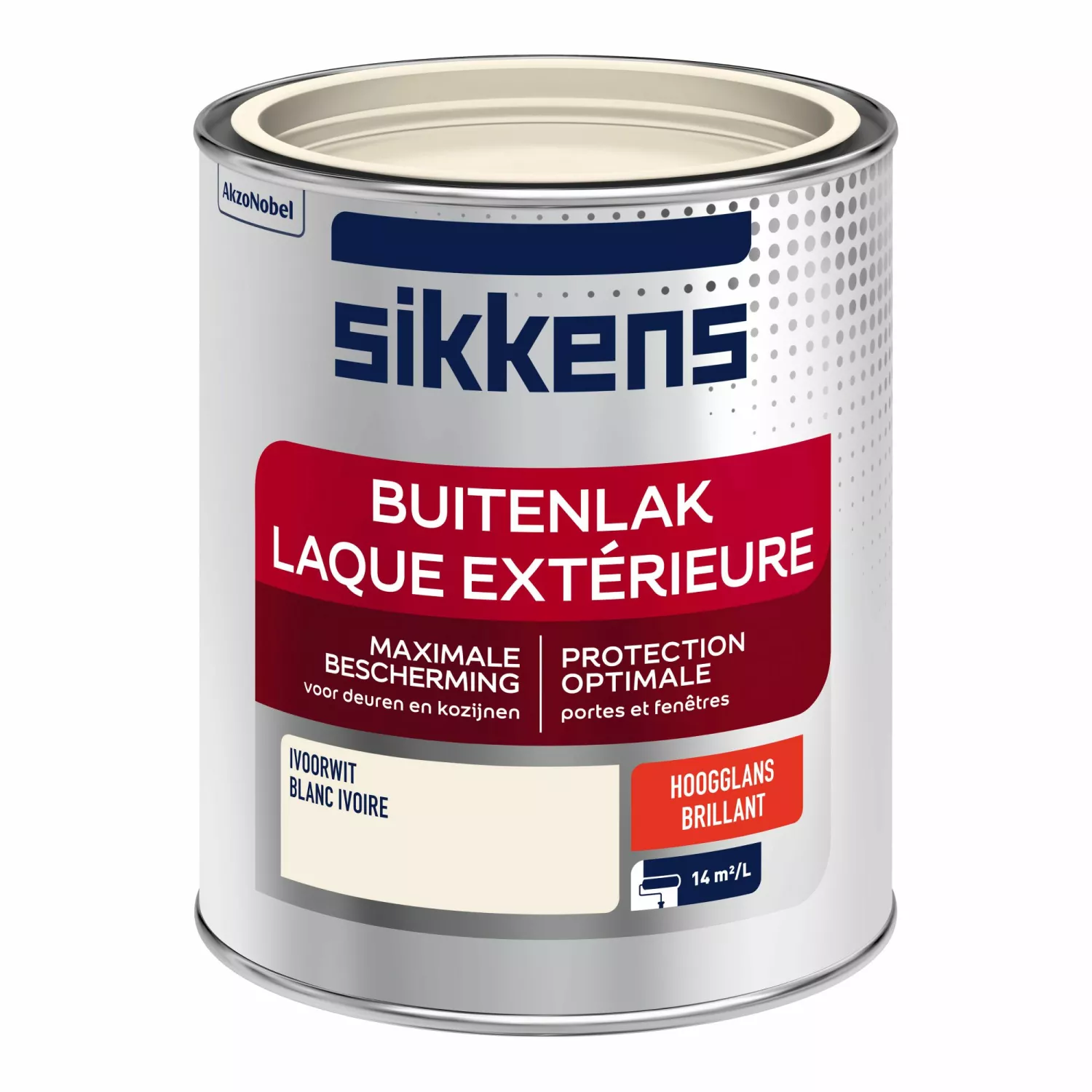 Sikkens Buitenlak Hoogglans - Ivoorwit - 750ml-image