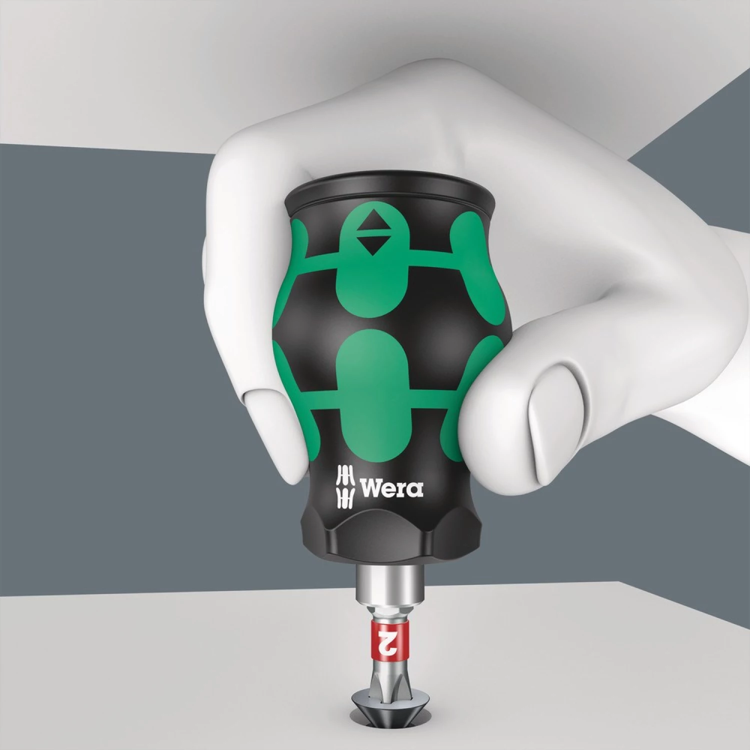Wera 05008873001 Kraftform Kompakt Stubby Magazin 1 Bitschroevendraaier - 6 in 1 multi-bit-image