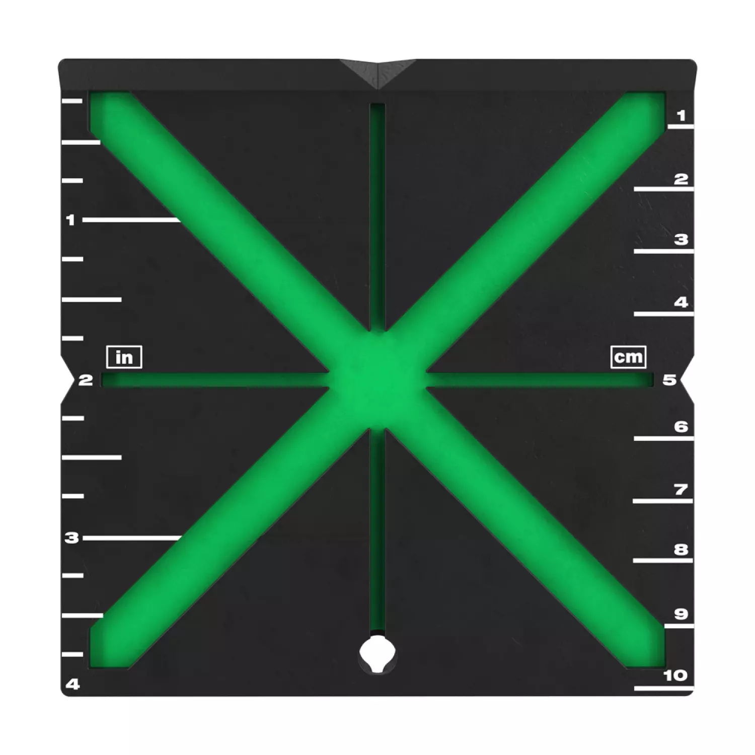 Milwaukee HI-VIST Cible laser - pour lasers verts - avec aimant-image