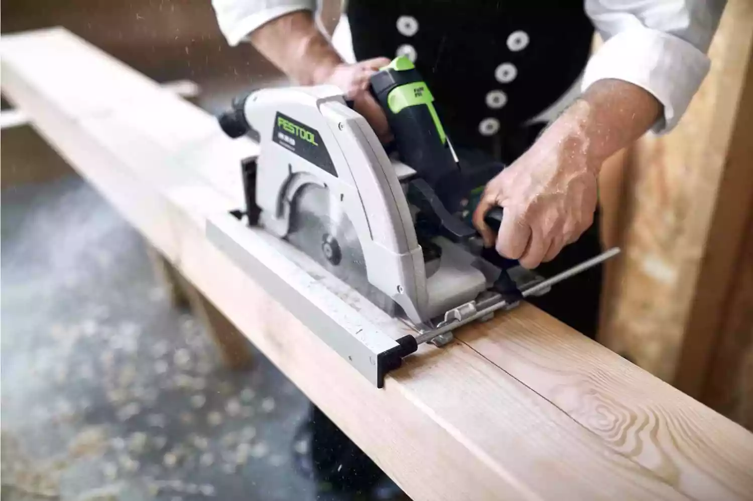 Festool HK 85 EB-Plus-FS Pendelkapzaagmachine incl. geleiderail in systainer - 1900W - 230mm-image