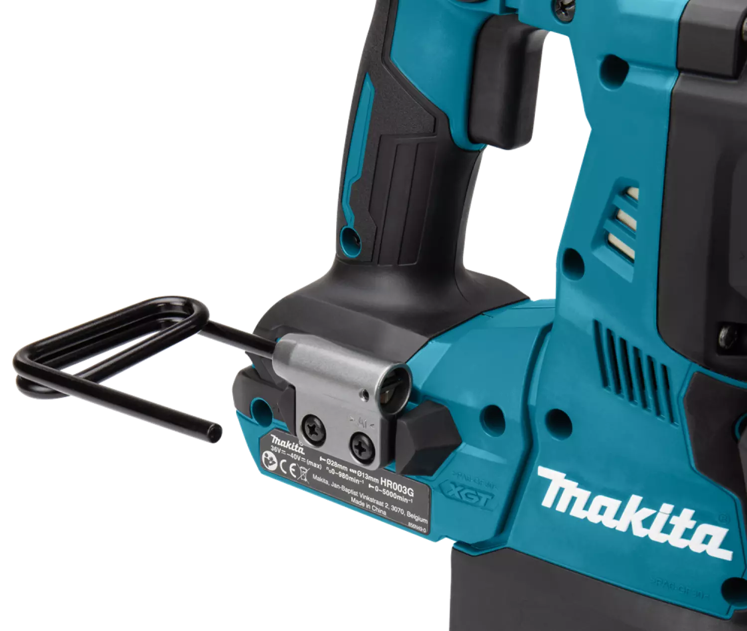 Makita HR003GZ02 Perforateur burineur sans-fil - XGT 40V max Li-ion - Système d'aspiration - Machine seule-image
