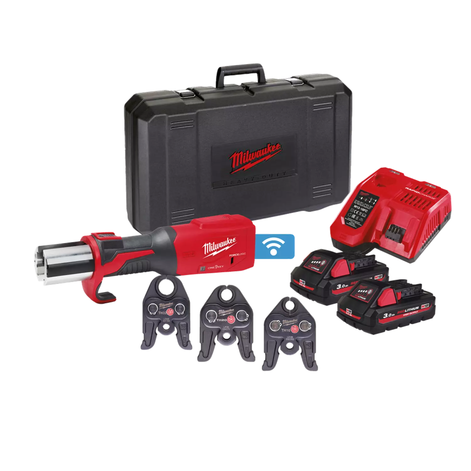 Milwaukee M18 ONEBLHPT-302C TH set Pince à sertir sans fil-image