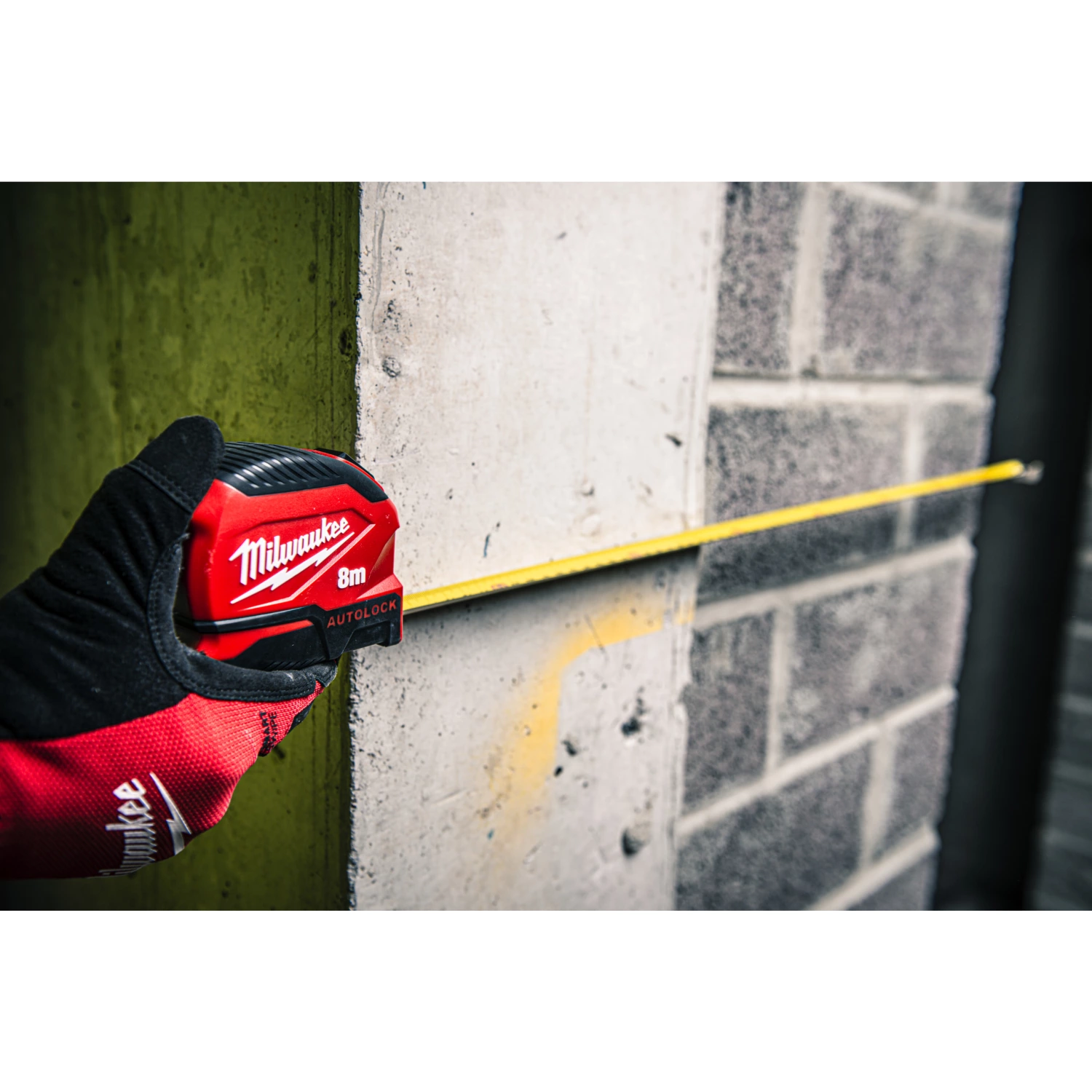 Milwaukee 4932498774 Rolmaat Autolock - 8 m x 25 mm-image