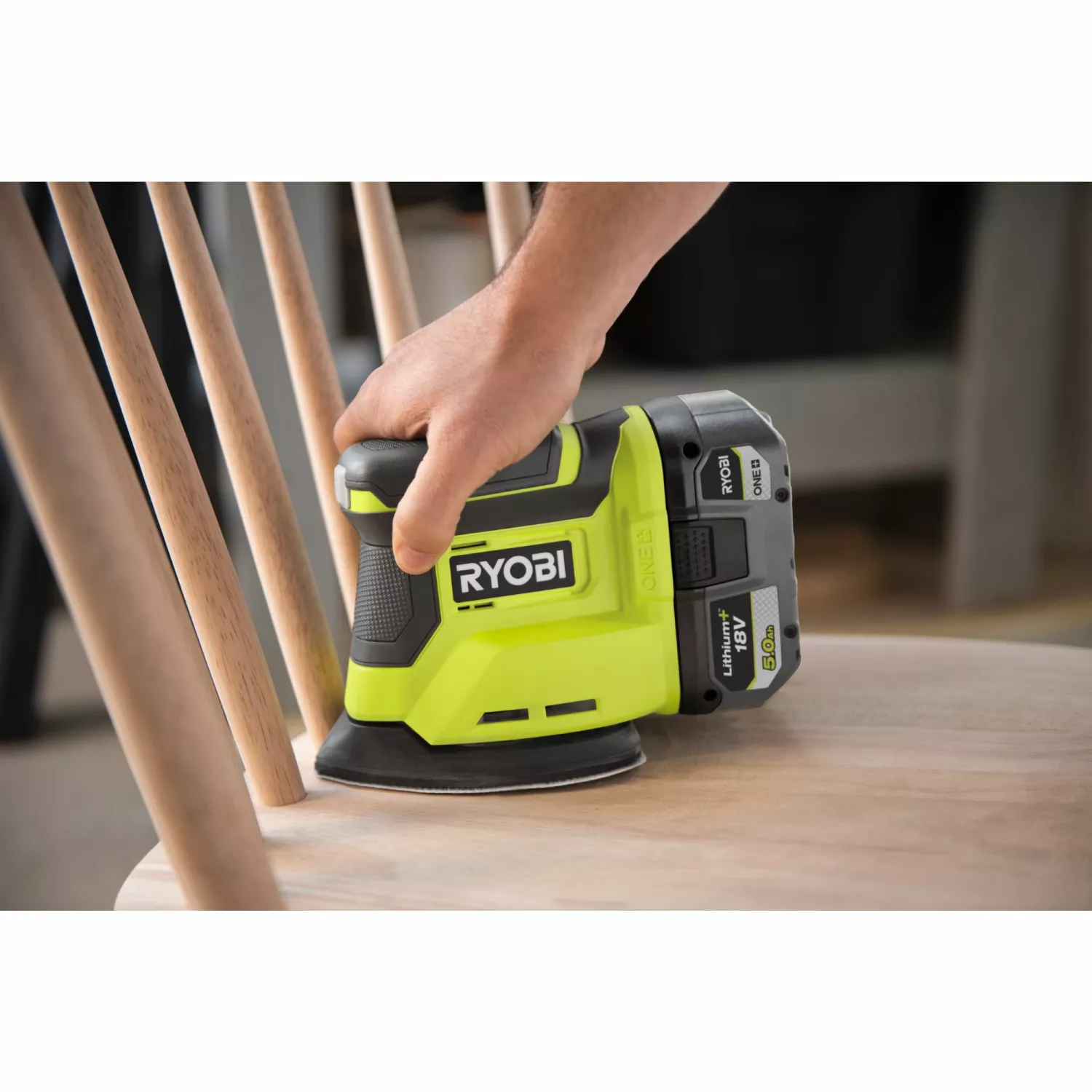 Ryobi RPS18-0 One+ 18V Accu Palmschuurmachine body-image