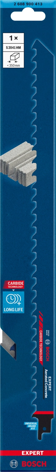 Bosch EXPERT S2041HM reciprozaagblad - 305mm - beton-image