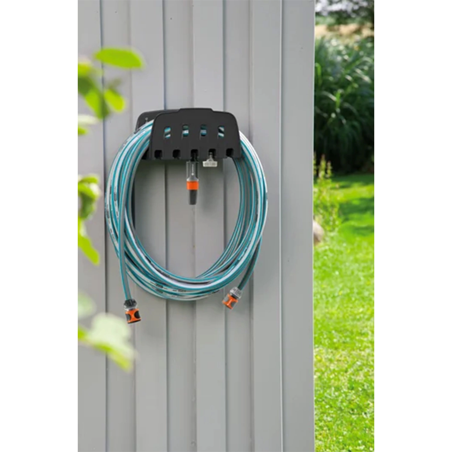 Gardena 18005-50 Tuyau Classic - 13 mm - 20 m (1/2« ) + bras + support mural-image