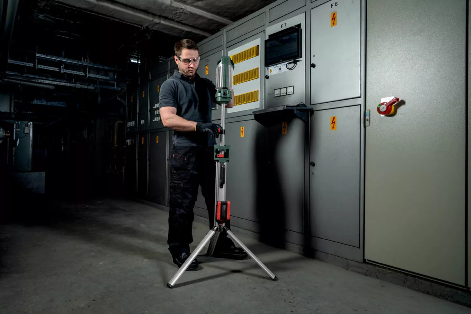 Metabo BSA 18 LED 5000 DUO-S 18V LiHD accu LED bouwlamp body - 5000Lm-image