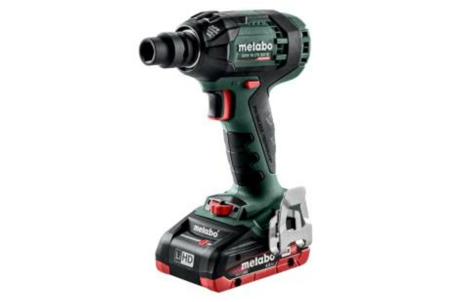 Metabo SSW 18 LTX 300 BL 18V LiHD Accu slagmoersleutel set (2x 4.0Ah LiHD accu) in metaBOX - 300Nm - 1/2" - koolborstelloos-image