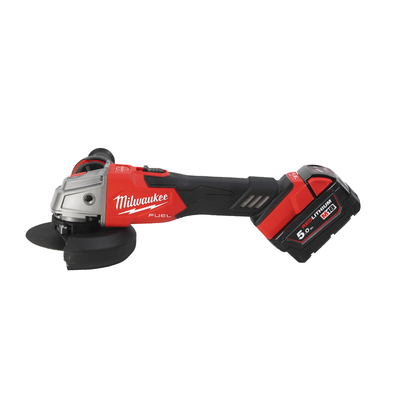 Milwaukee M18 FSAG125XB-501B 18V Li-ion accu haakse slijper set (1x 5.0Ah accu) in tas - 125mm-image