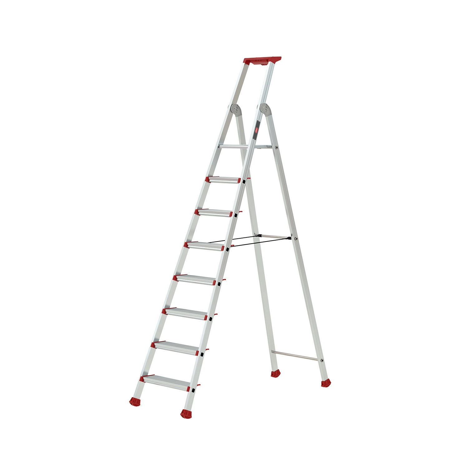 Altrex Nimba NEO 8 Trap - Enkel - Aluminium - 8 treden - max. werkhoogte 3,8m-image